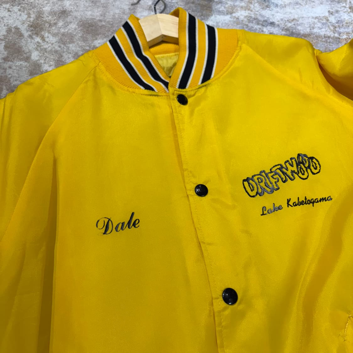 Butwin USA 빈티지 봄버 바시티 자켓 상품이미지5