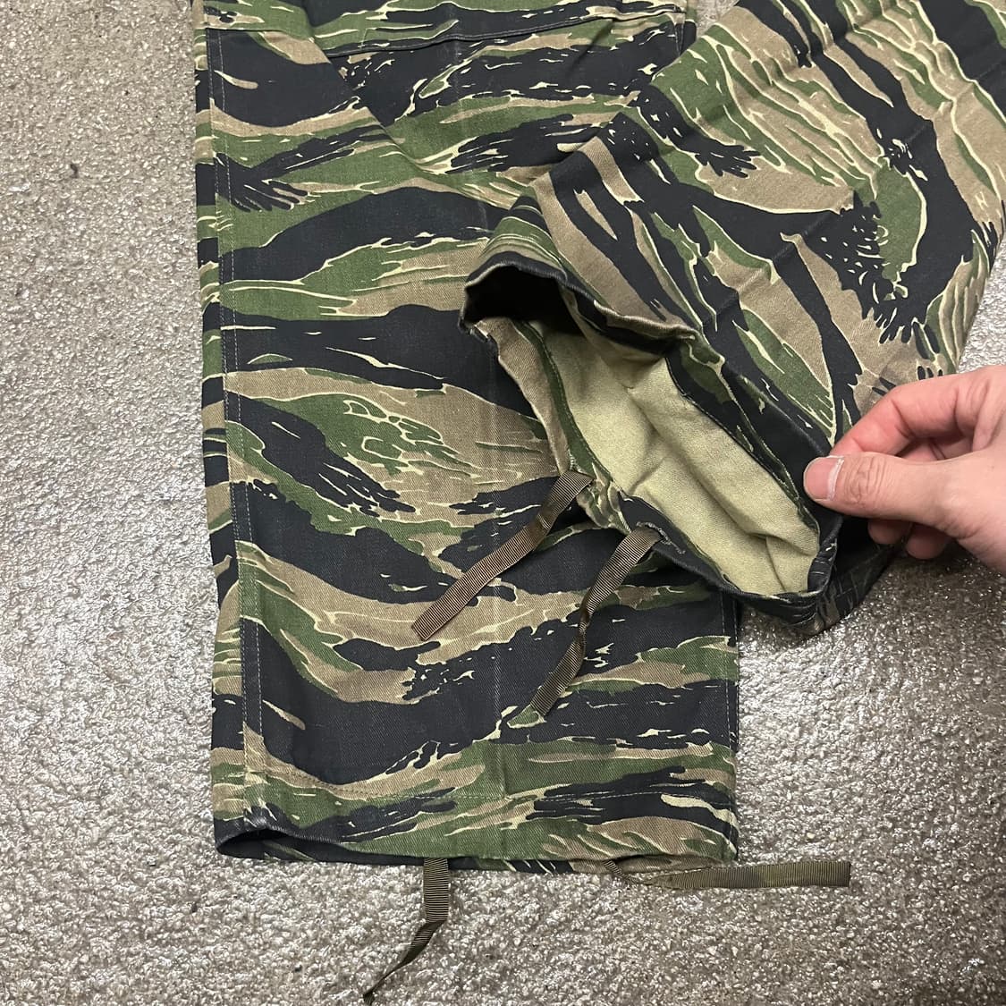 빈티지 타이거 카모 BDU 팬츠 (~38“) 상품이미지4