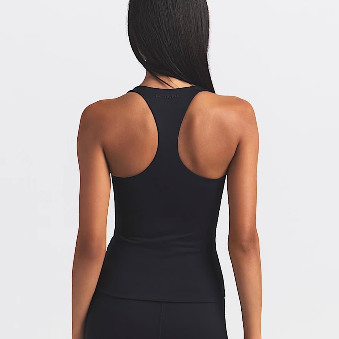 나이키스킴스 매트 여성 레이서백 탱크 탑 블랙 US XS 상품이미지2