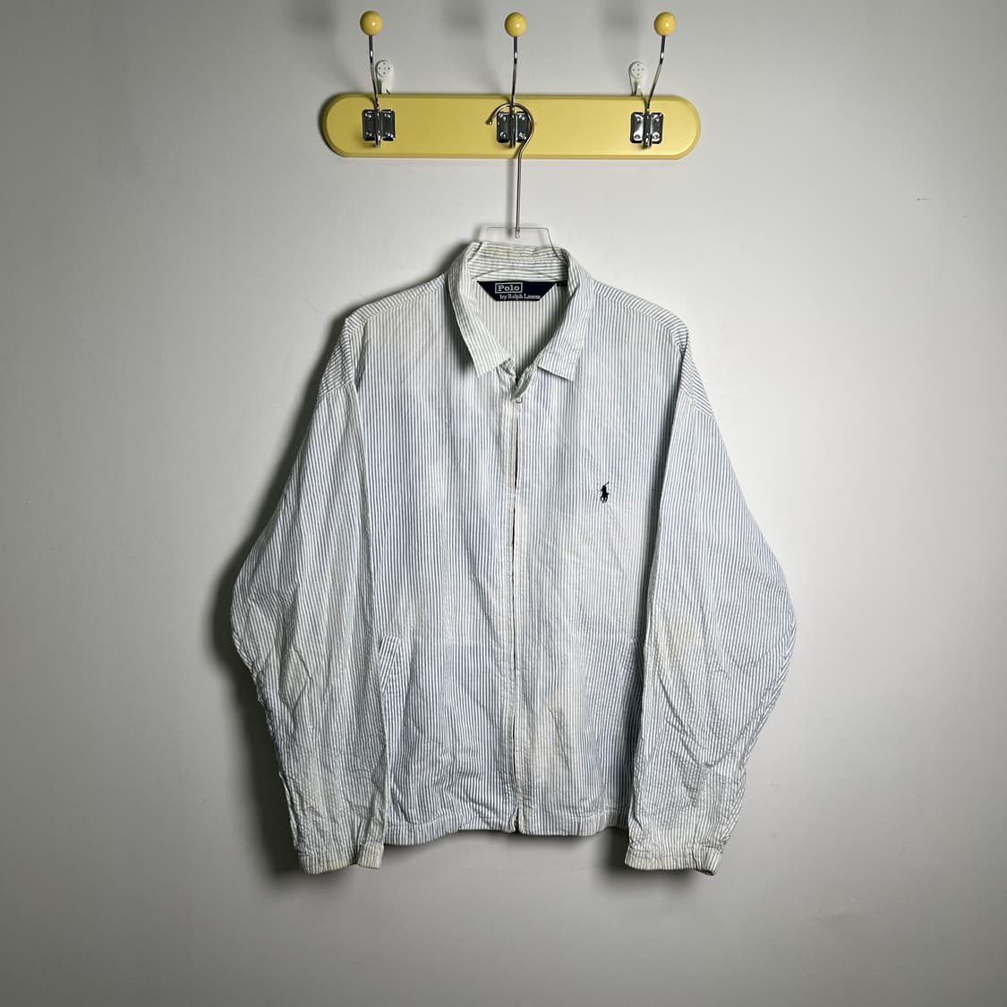 폴로 랄프로렌 시어서커 스트라이프 블루종 자켓 100 상품이미지1