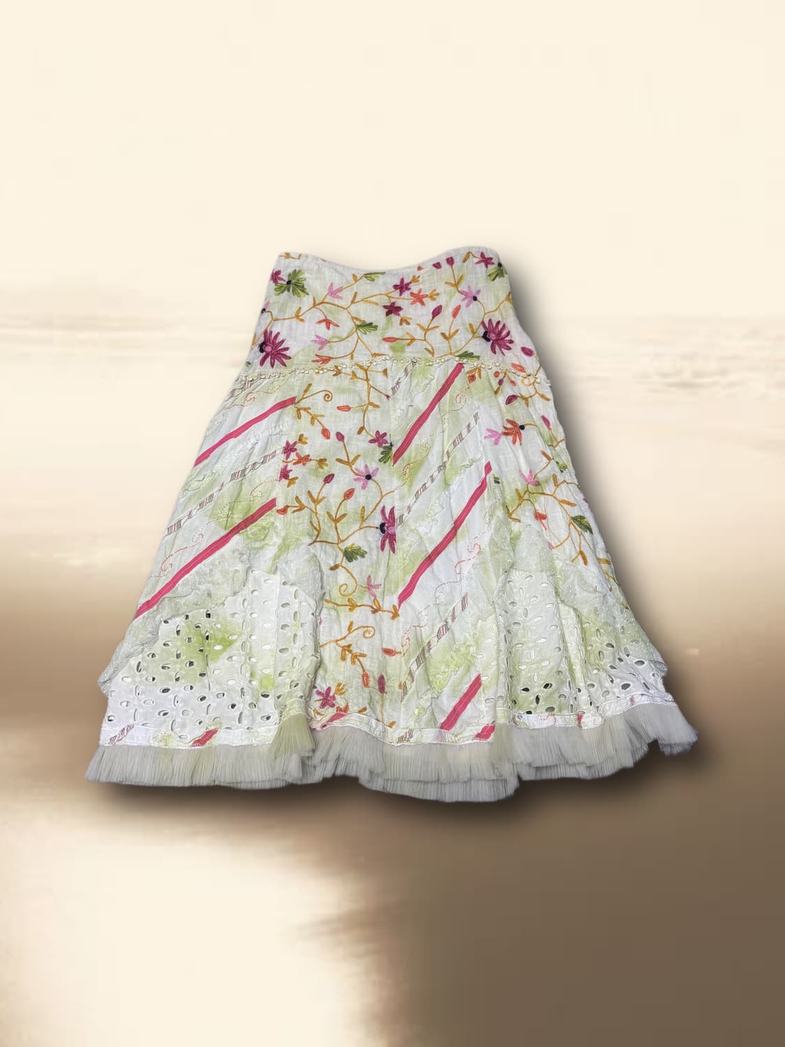 flower pattern skirt 상품이미지1