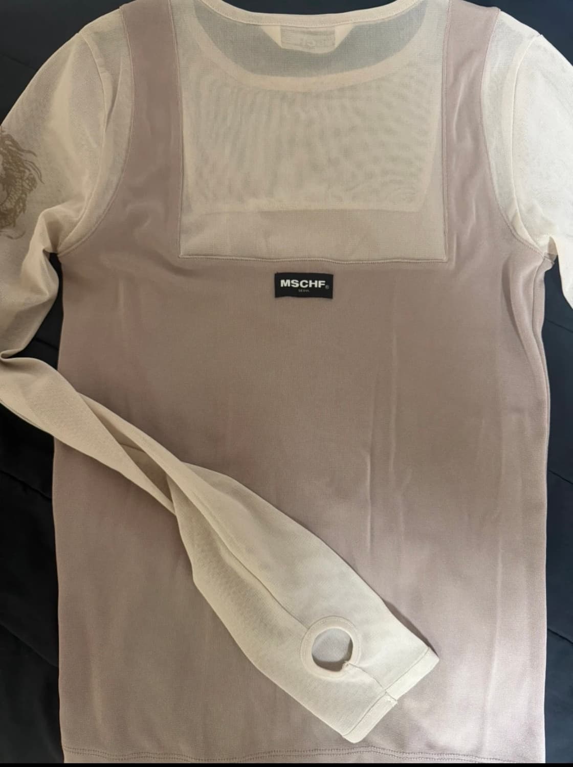 MSCHF 메쉬 시스루 긴팔 티셔츠 상품이미지2