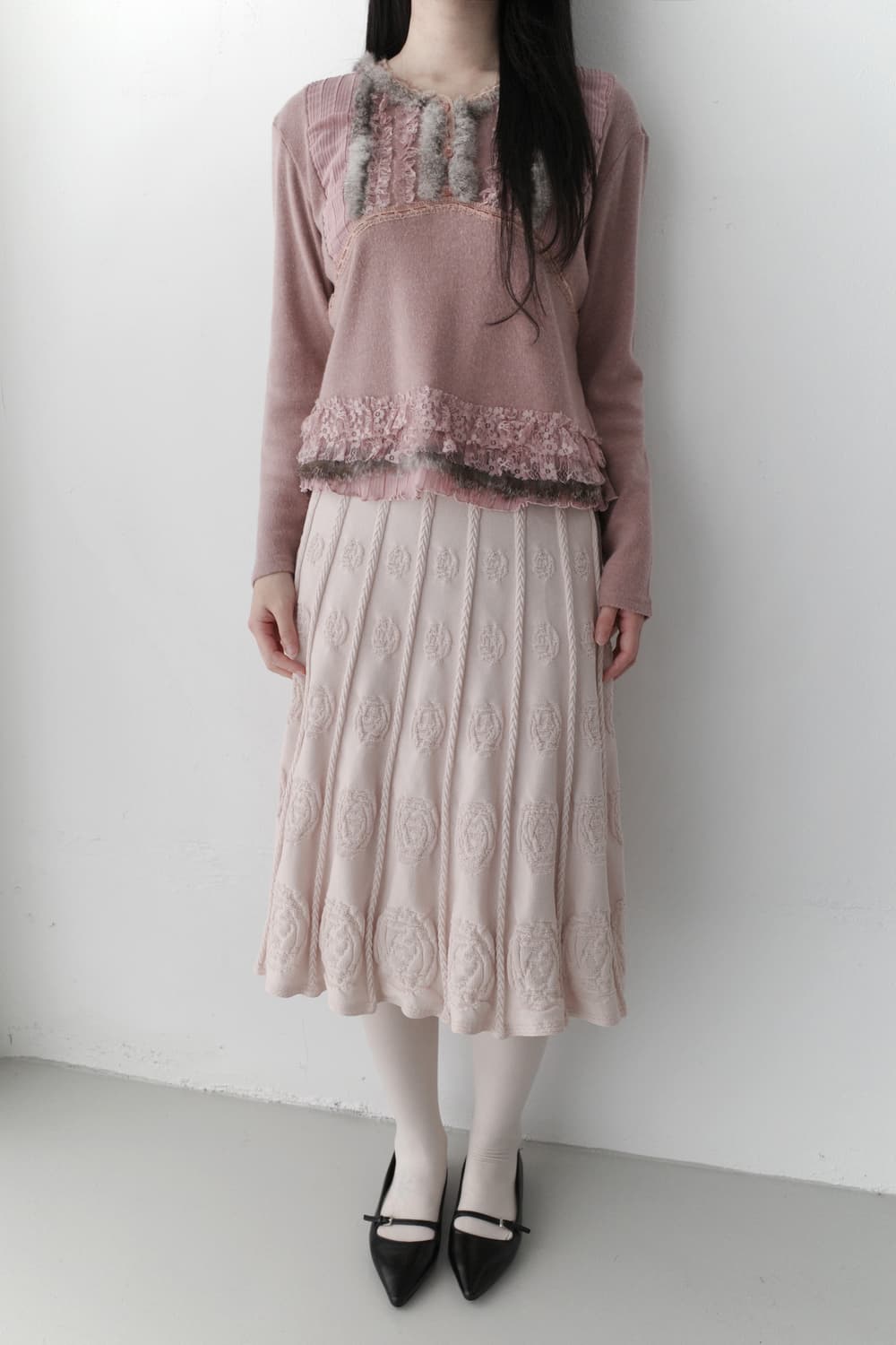 flower knit skirt  상품이미지6