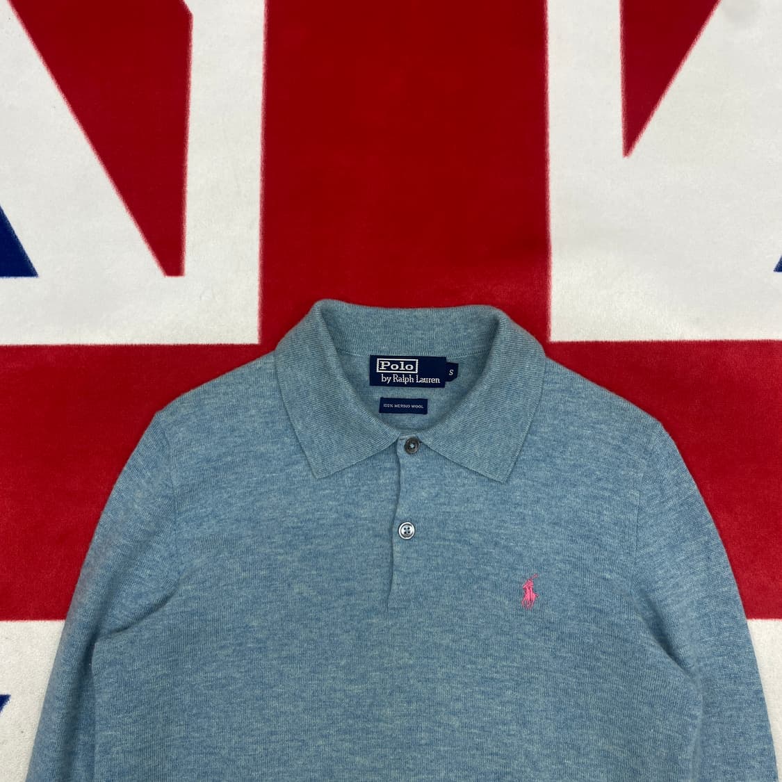  폴로 카라 니트 S  상품이미지3