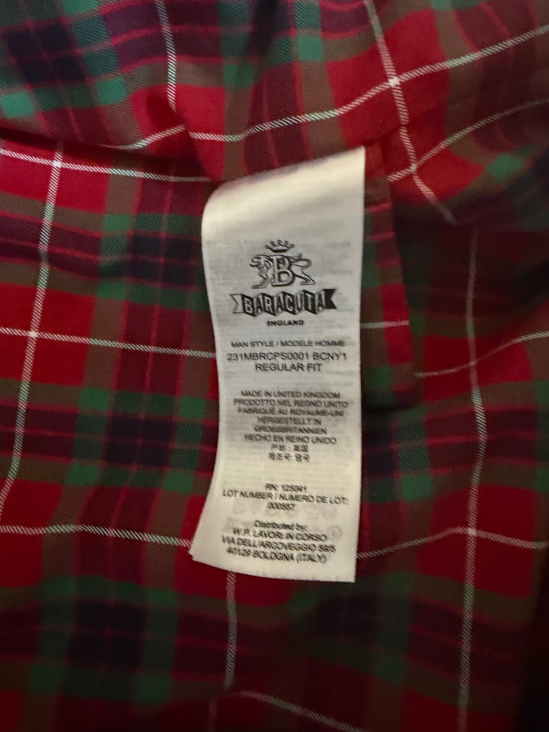 바라쿠타 해링턴자켓 44사이즈 상품이미지2
