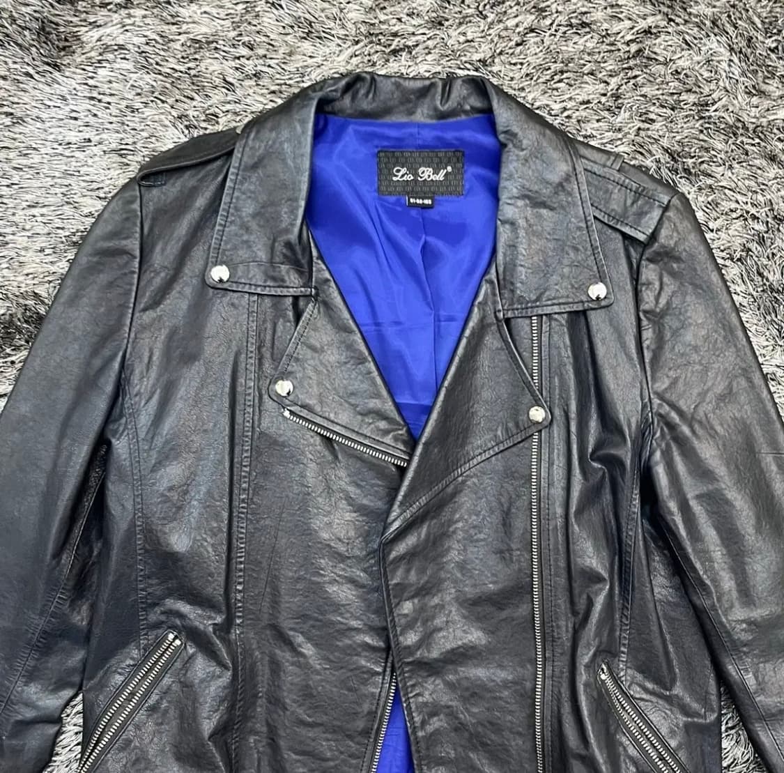 Lia Bell 리아벨 여성 양가죽 라이더 자켓 (91-96-165) 상품이미지2