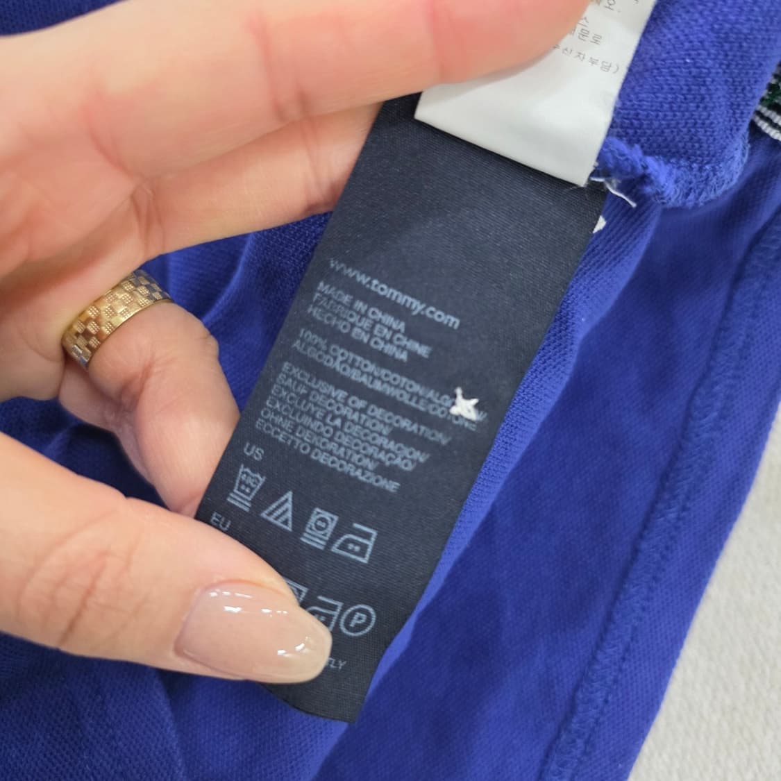 [M] 타미힐피거 카라티 긴팔티 0210J 상품이미지5