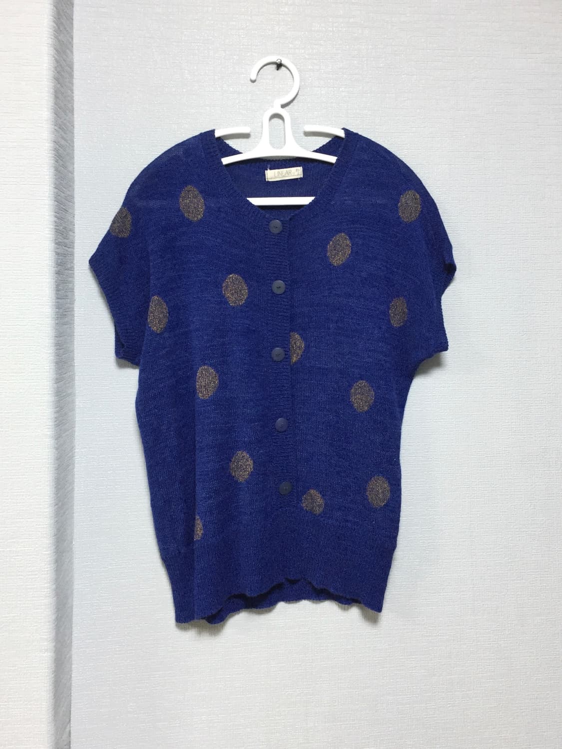 Japanese vintage dot knit top 상품이미지7