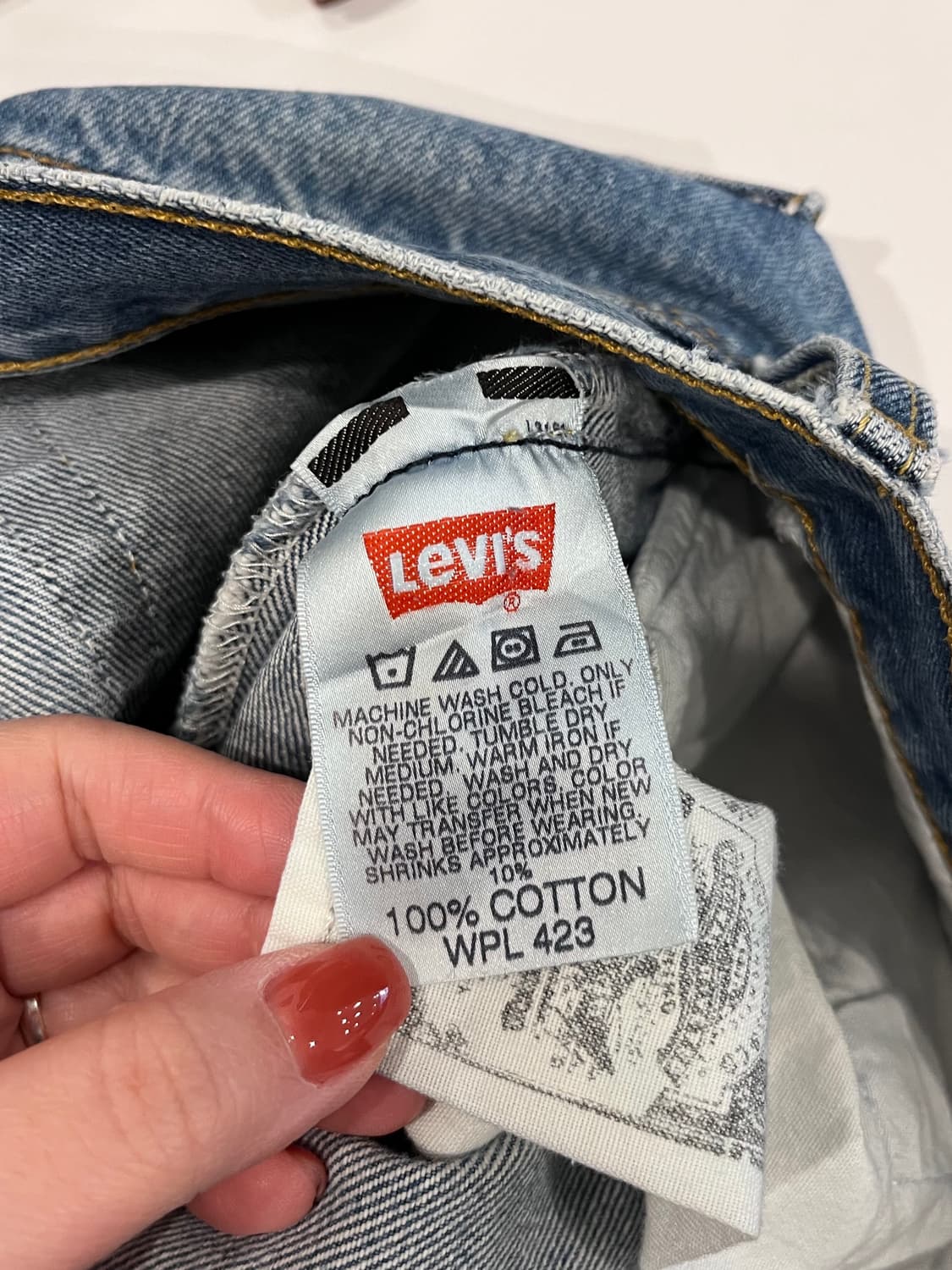 00s Levis 리바이스 501 데님 팬츠 (36) 상품이미지10