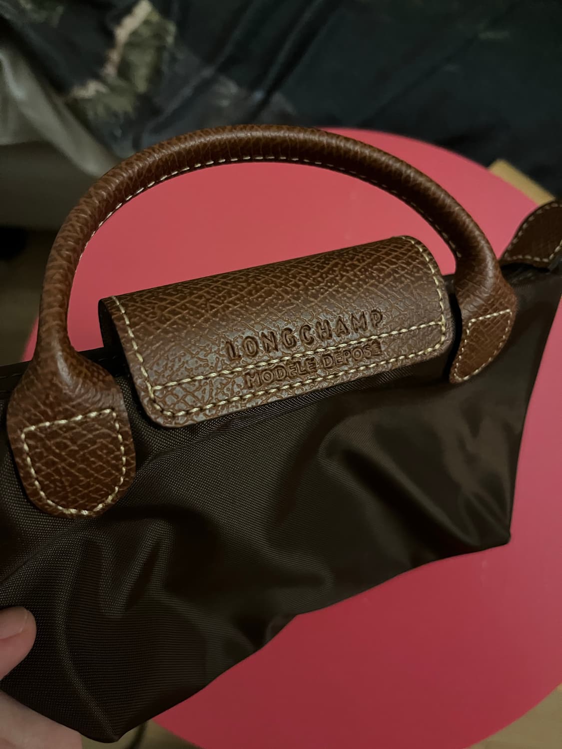 롱샴 르 플리아쥬 오리지널 핸들 파우치 상품이미지2