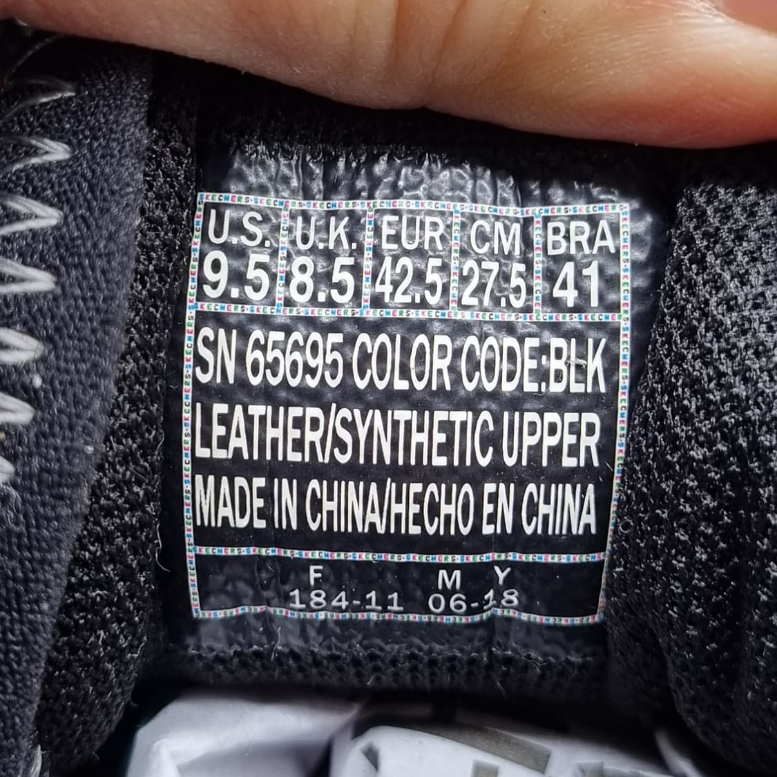 스케쳐스 델슨 남성미드 실사이즈 265  상품이미지6