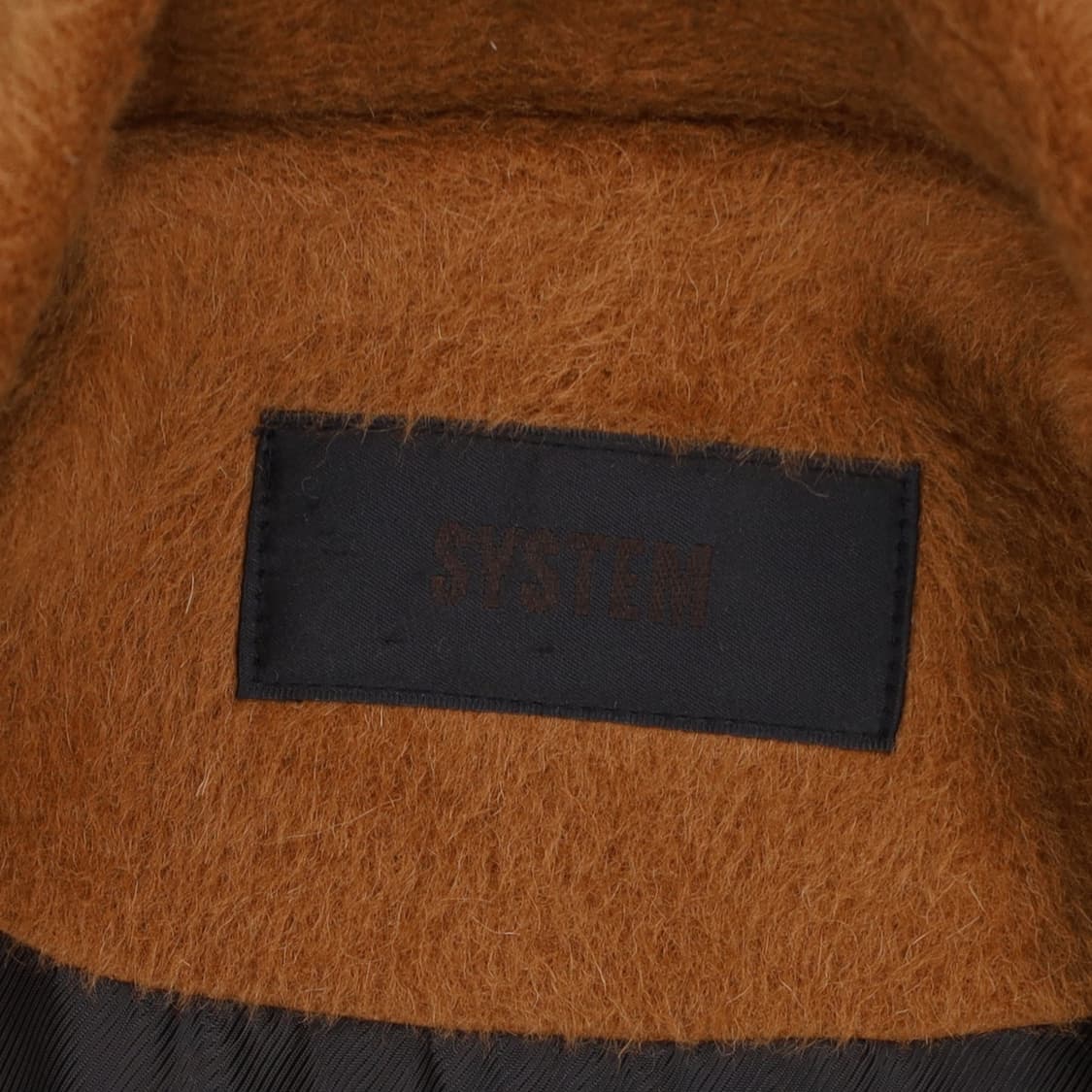 [82-94-160] 시스템 한섬 여성 라마 하프 코트 3896 상품이미지7