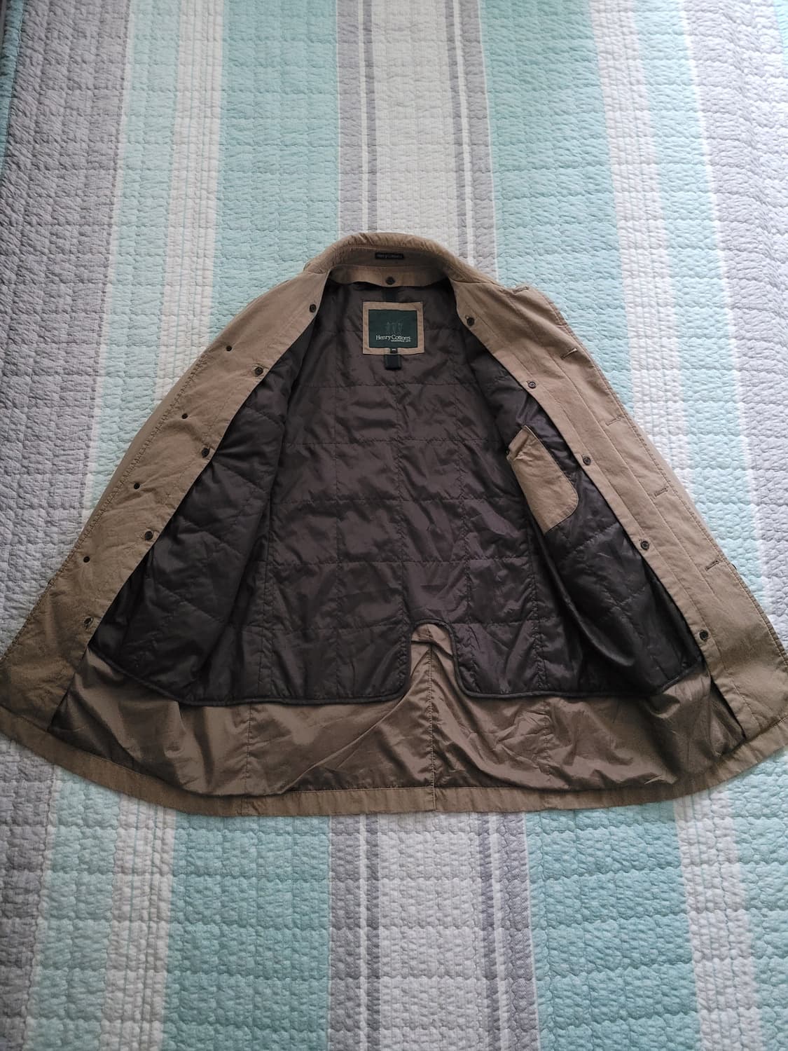 헨리코튼 Henry Cotton 내피분리 간절기 트렌치코트 100사이즈 상품이미지6