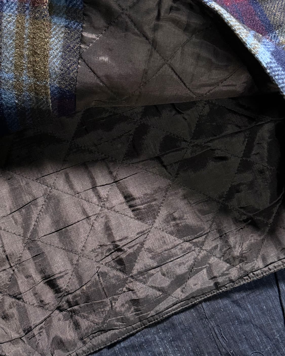 80-90‘s 라이프 어드벤쳐 울 블랜드 헌팅 베스트 L 상품이미지5