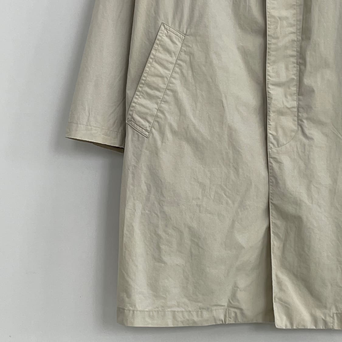 폴로 랄프로렌 아이보리 코튼 싱글 맥코트 상품이미지4