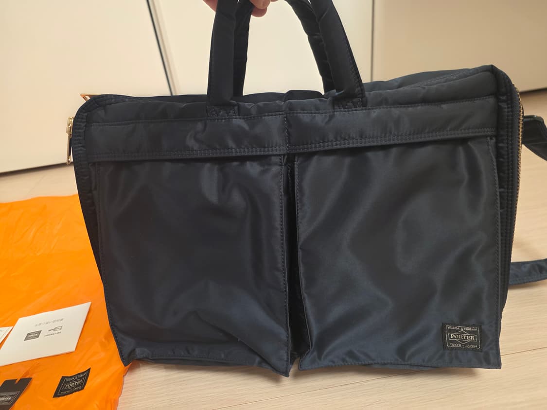포터 탱커 투웨이 브리프케이스 아이언블루(622-77544) 상품이미지4