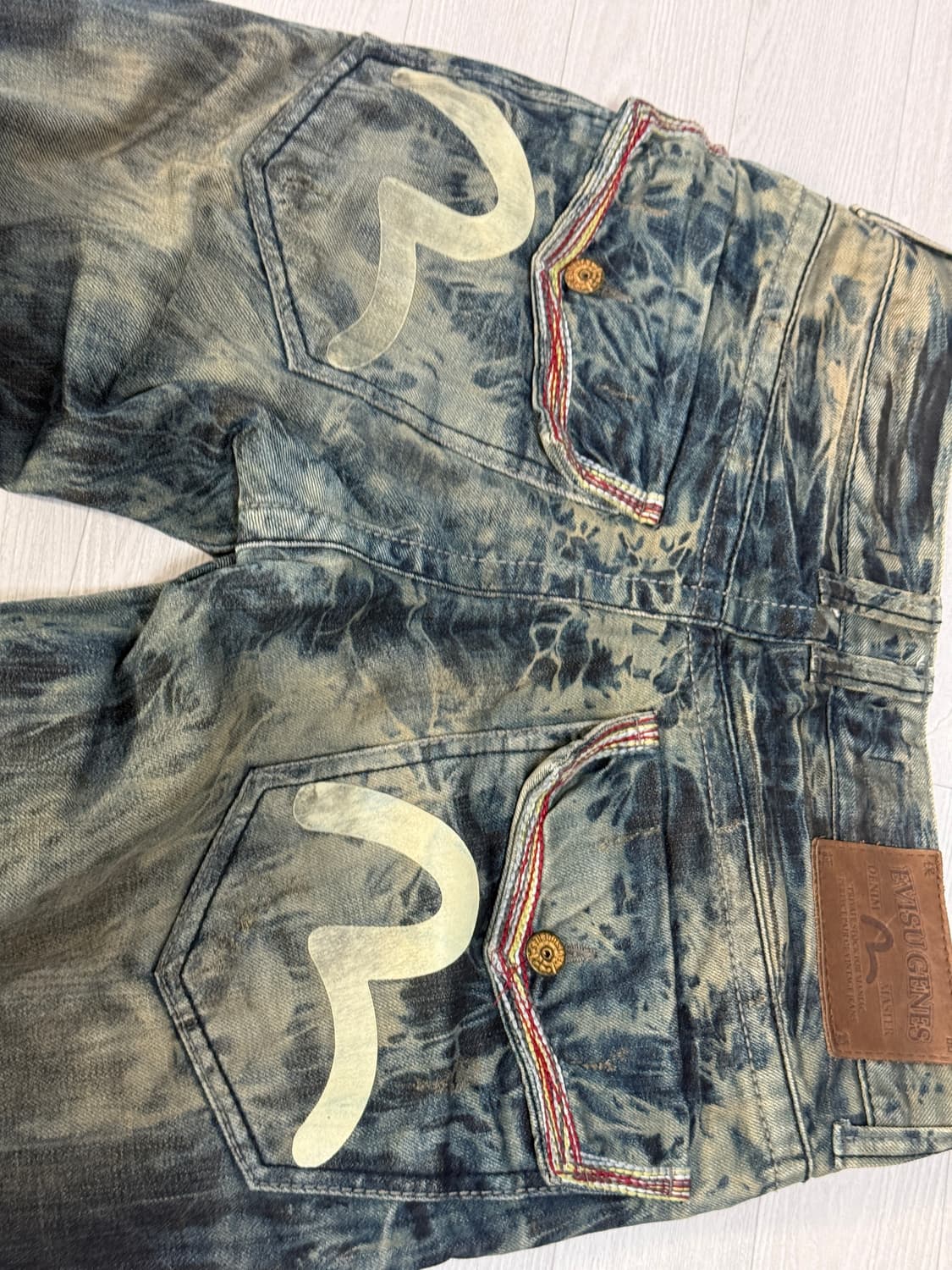 에비수 워싱 데님팬츠 30사이즈 상품이미지6