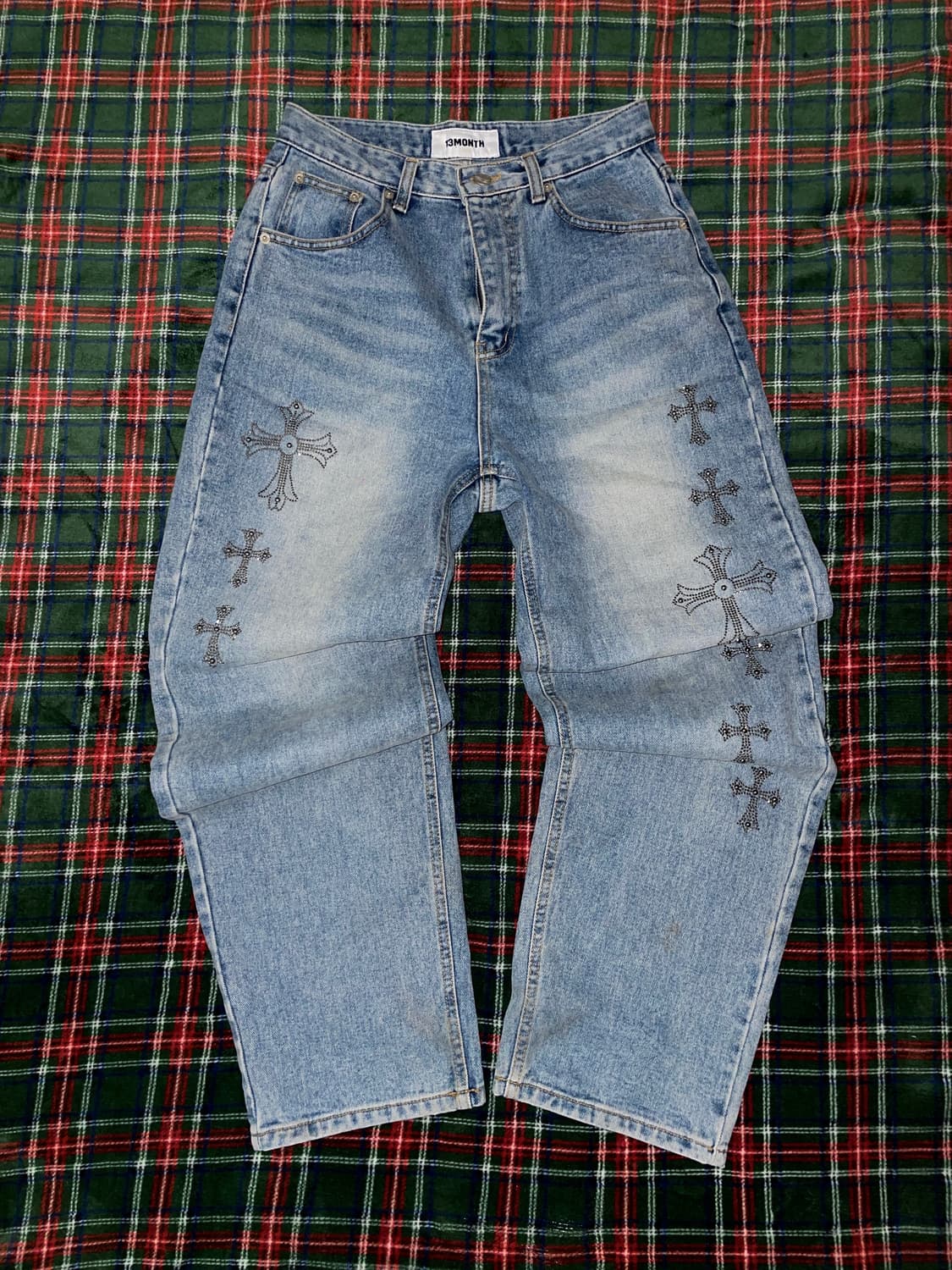 13month 써틴먼스 스터드 데님 진 상품이미지1