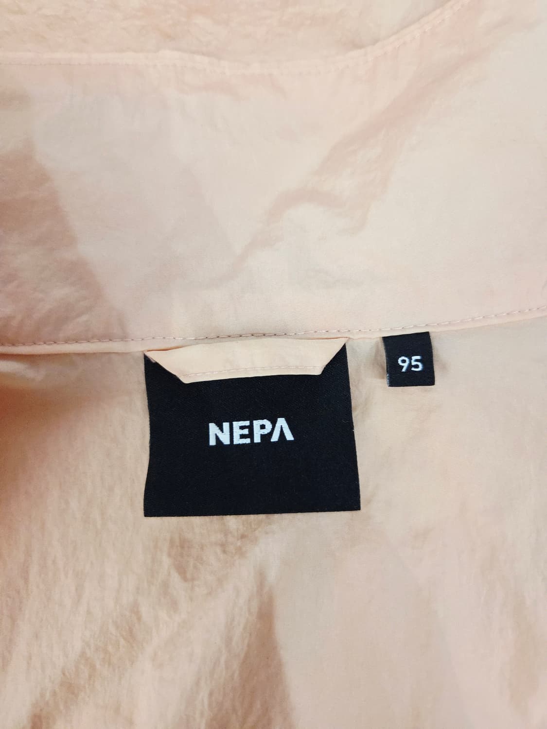 NEPA 네파 피치핑크 허리셔링 바람막이 자켓 상품이미지7