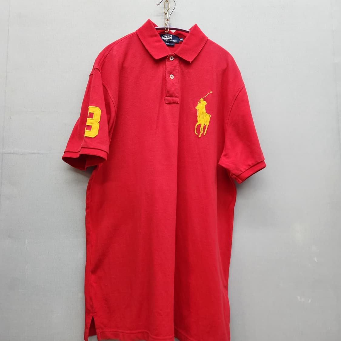 폴로랄프로렌 금장 빅포니 자수 반팔카라 XXL(L) 상품이미지1