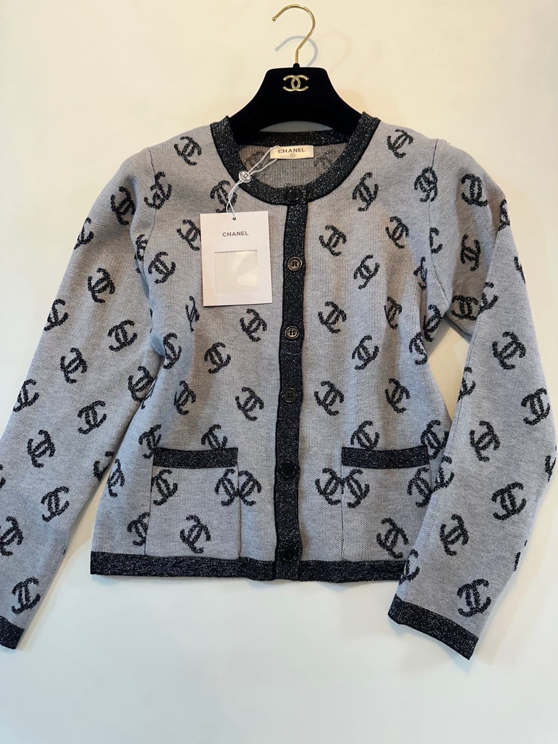 (새상품)샤넬가디건 상품이미지5