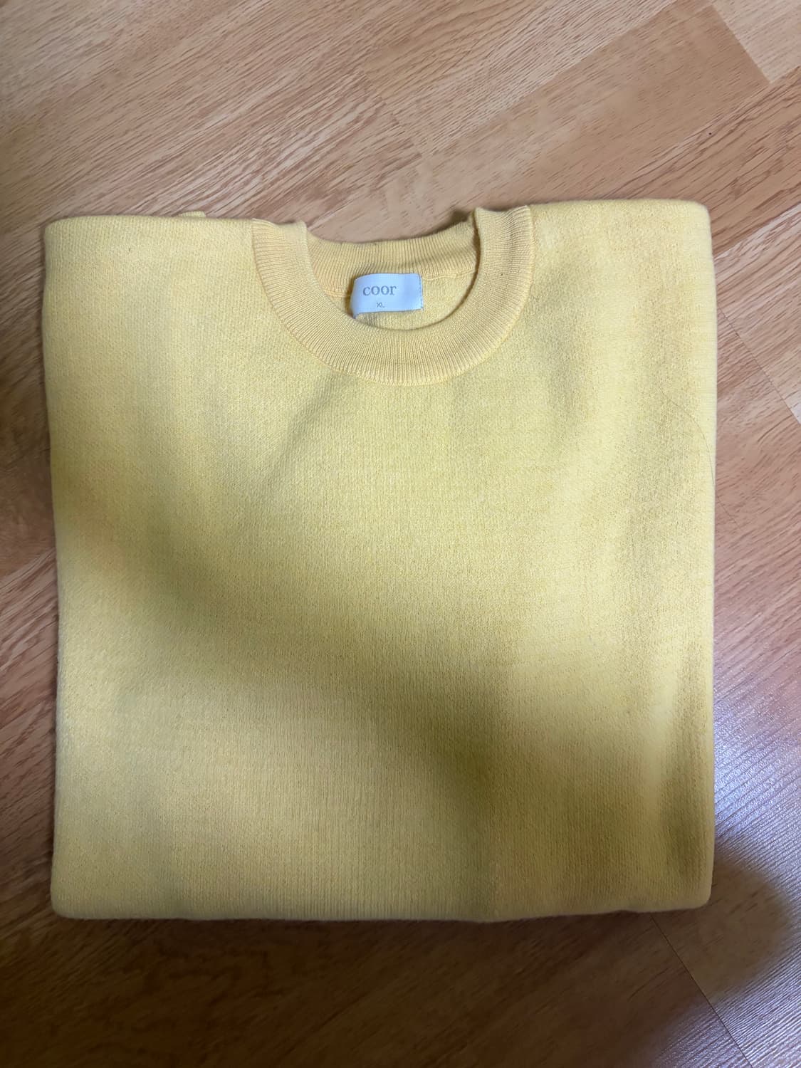 쿠어 탑필 울 라운드 니트 XL 상품이미지1