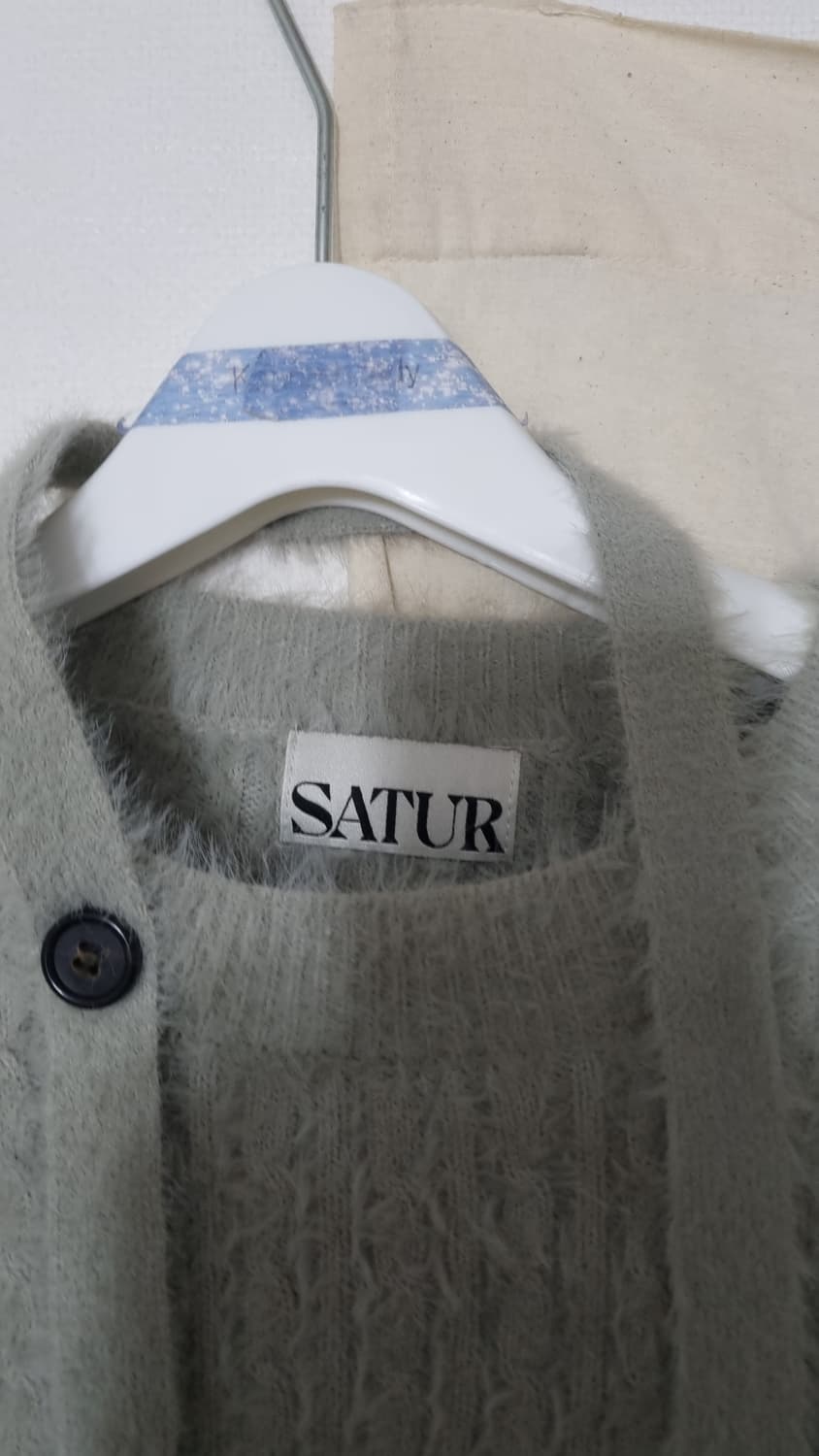 SATUR Fair slit muffler knit S 상품이미지5