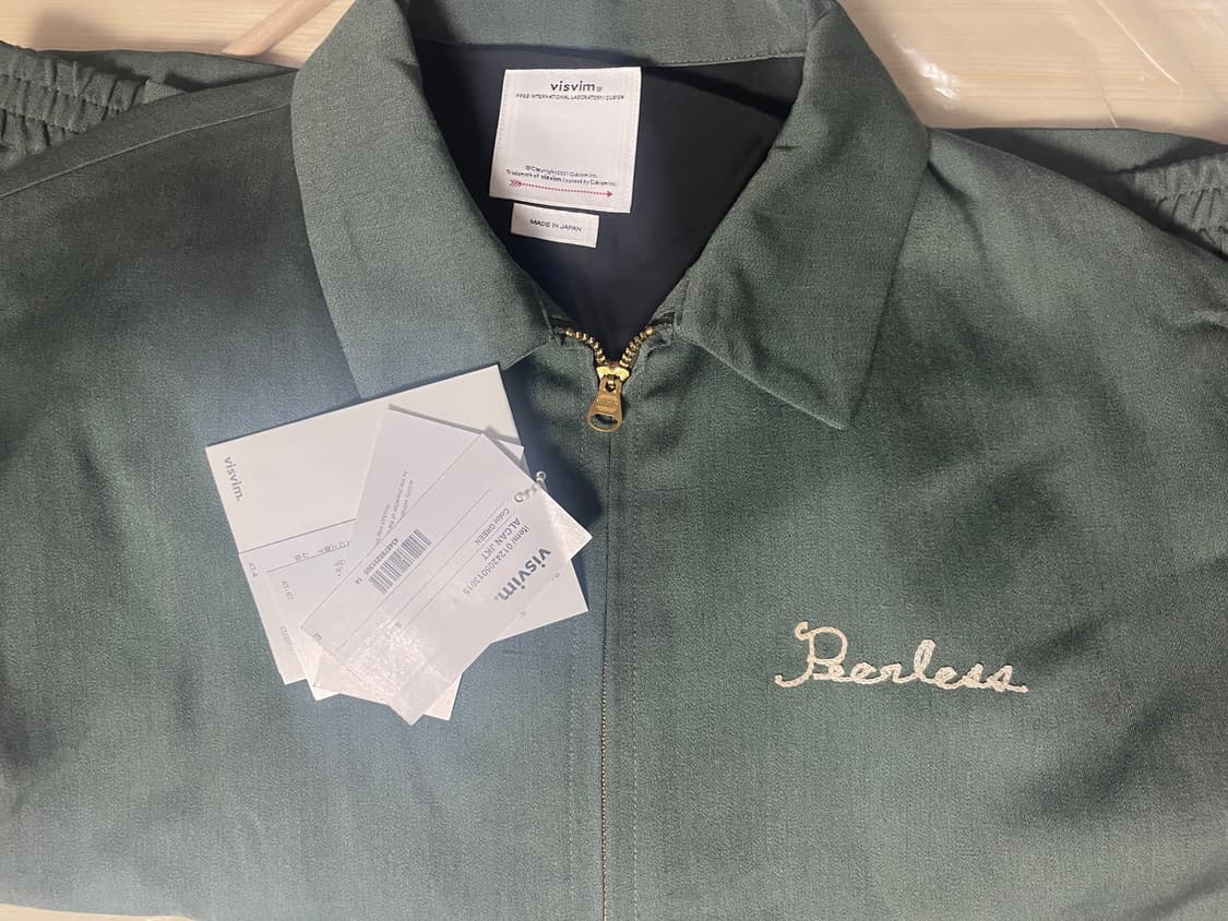 비즈빔 24AW 알칸 ALCAN 자켓 그린 3 사이즈 상품이미지2