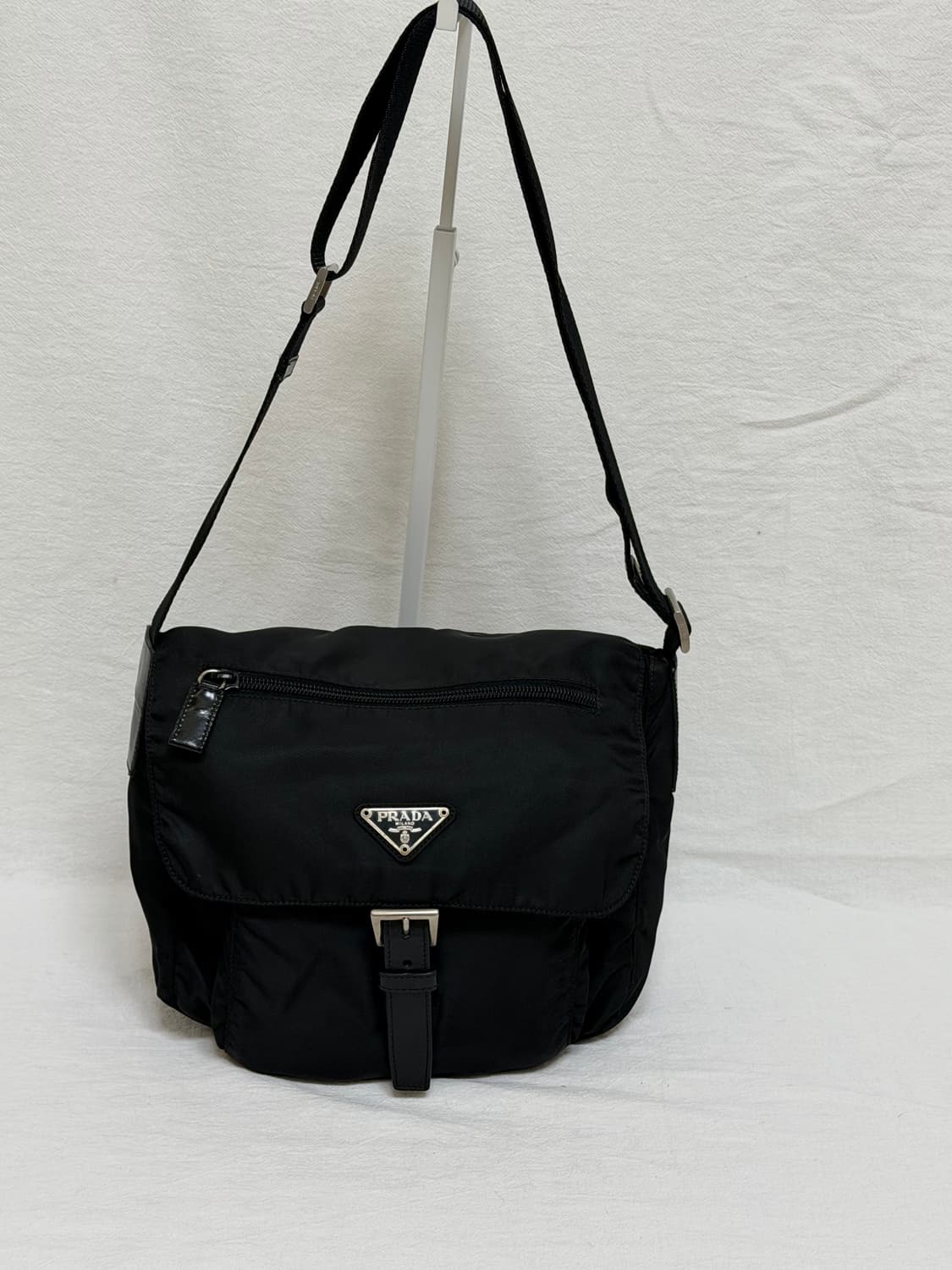 정품 프라다 포코노 나일론 메신저백 크로스백 숄더백 주우재백 상품이미지4