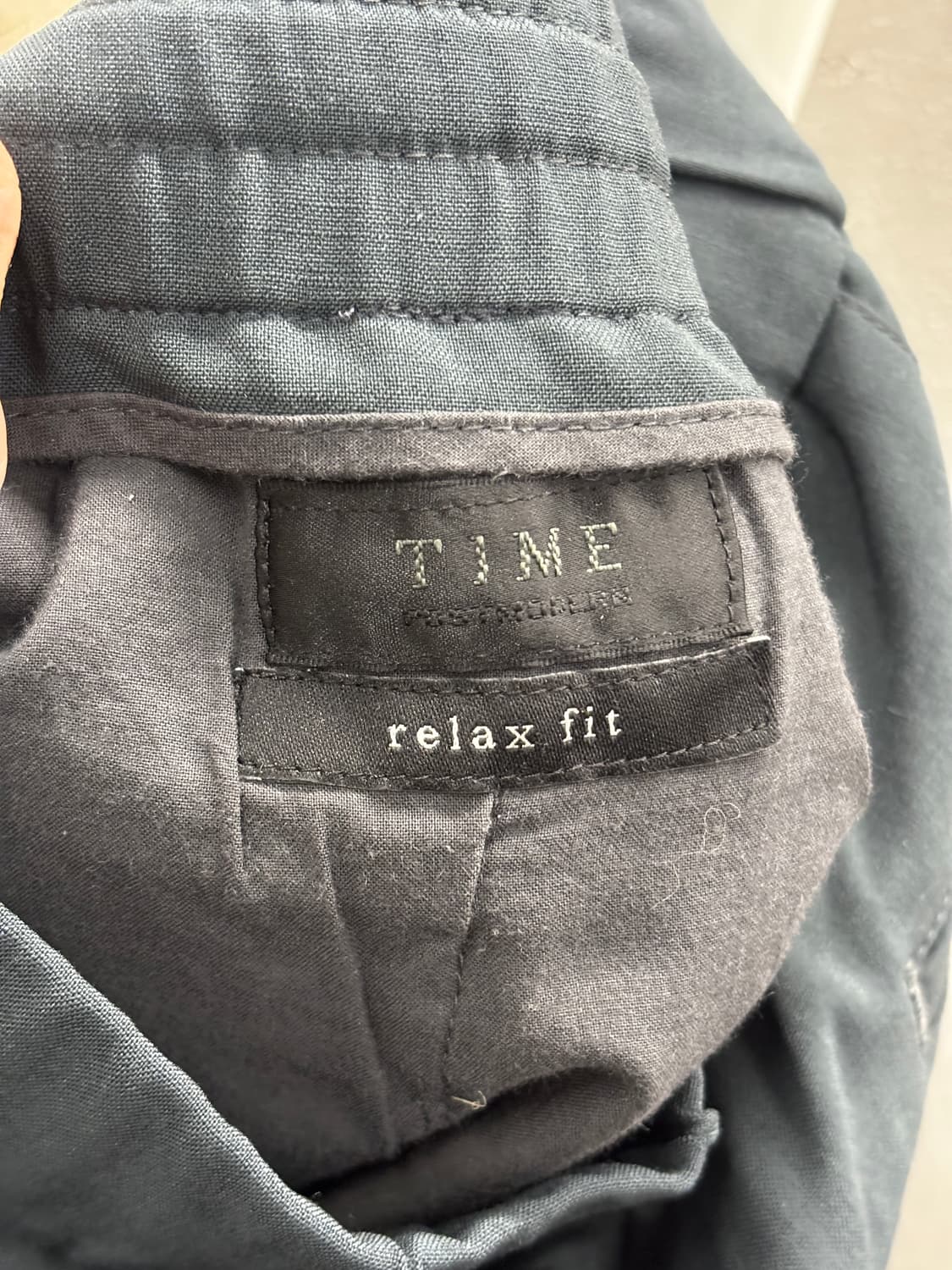 TIME 타임 릴렉스핏 썸머 울 슬랙스 82 (한국사이즈32) 상품이미지4
