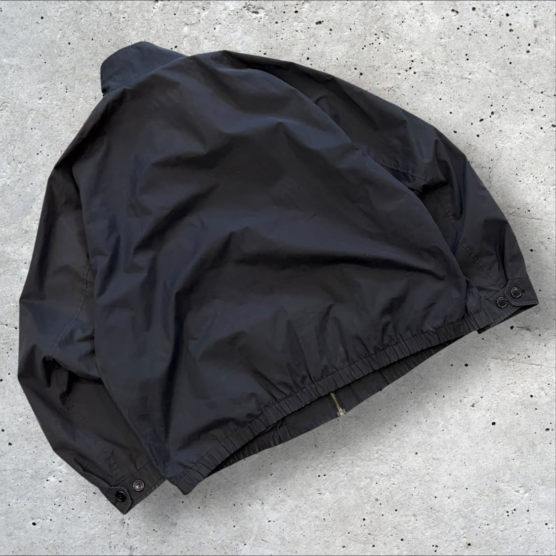 [XXL] 90s 버버리 블랙 해링턴 집업 자켓 C666 상품이미지2