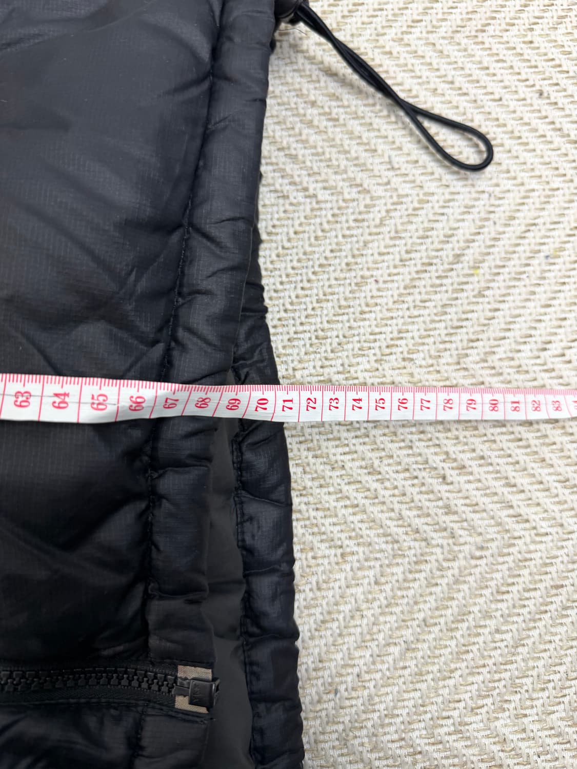 정품) 노스페이스 블랙 눕시패딩 M 상품이미지10