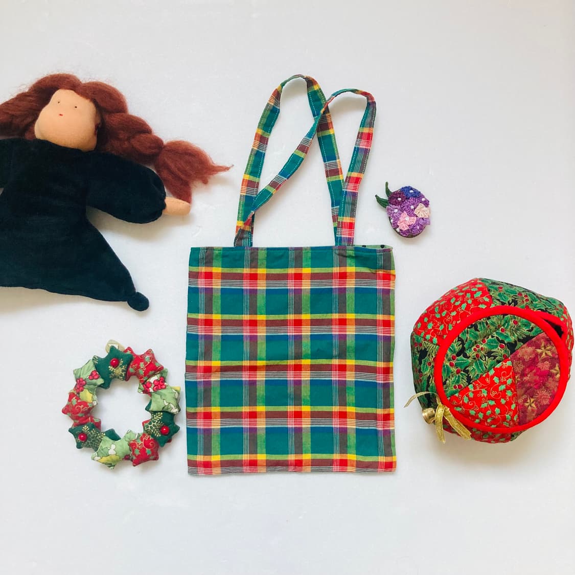 크리스마스 미니에코백 상품이미지2