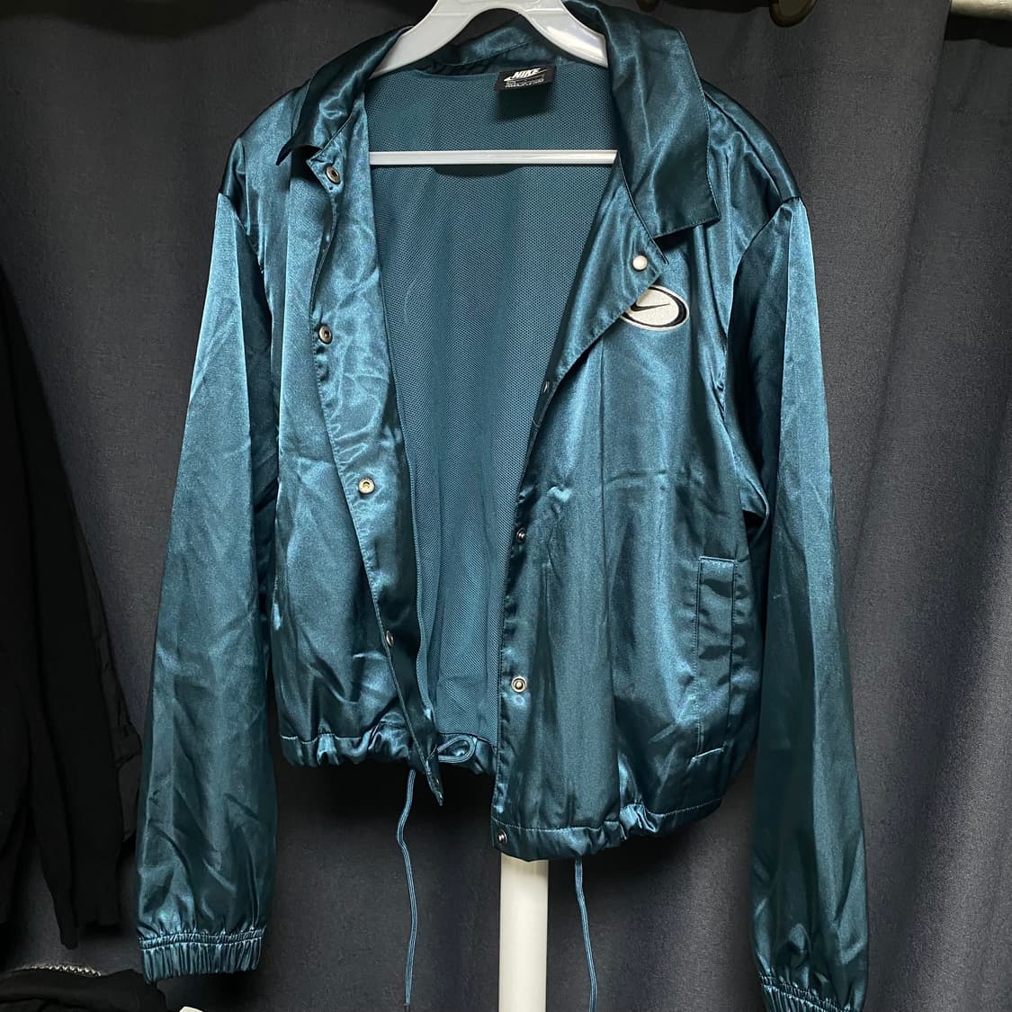 나이키 새틴 코치자켓 L 상품이미지2