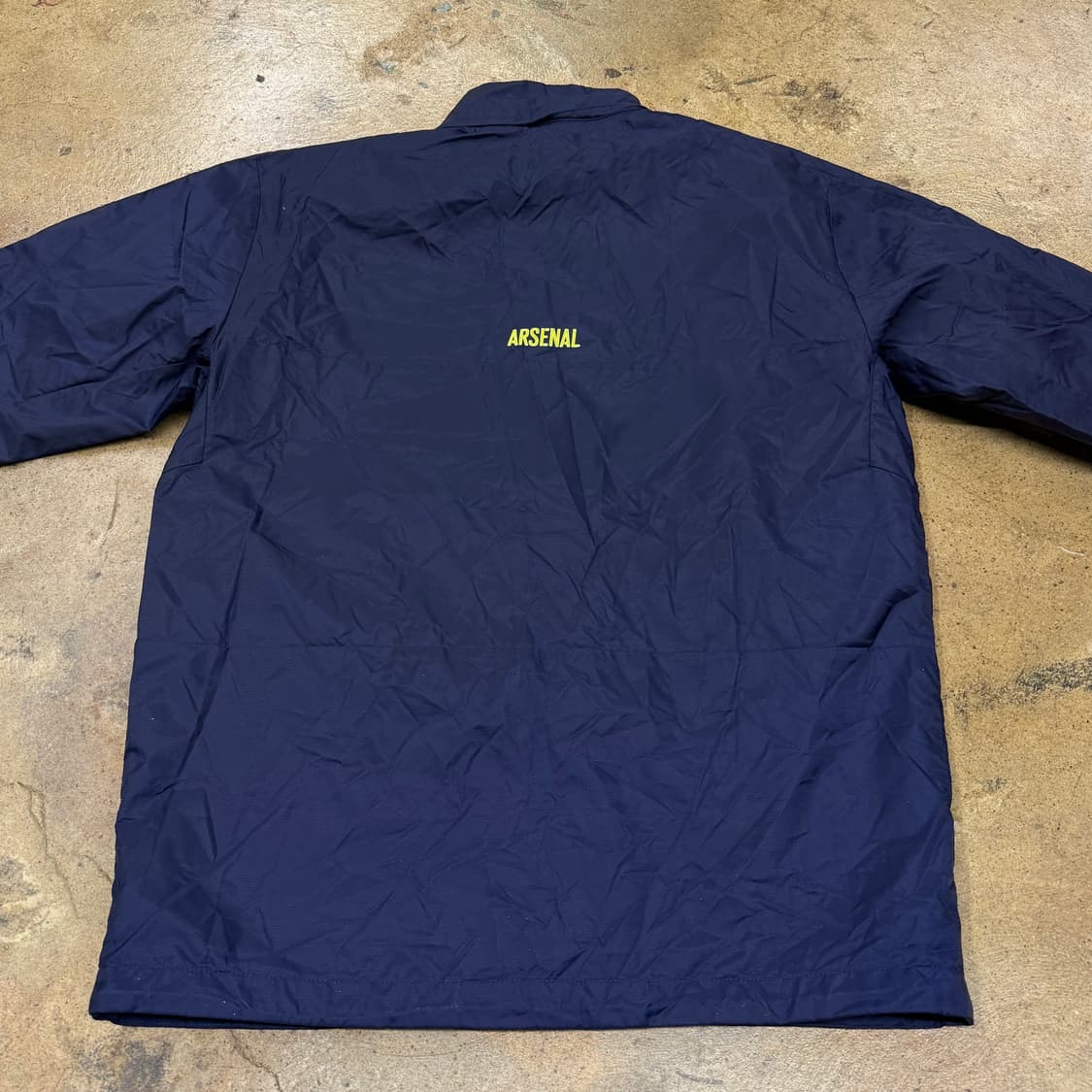 [정품/M] 푸마 아스날 FC 네이비 바람막이 b19 상품이미지4