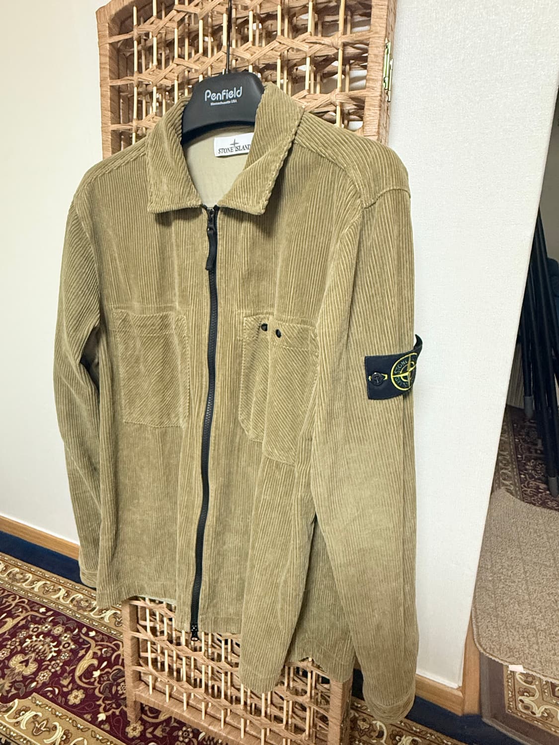 스톤아일랜드 코듀로이 자켓 M 상품이미지1