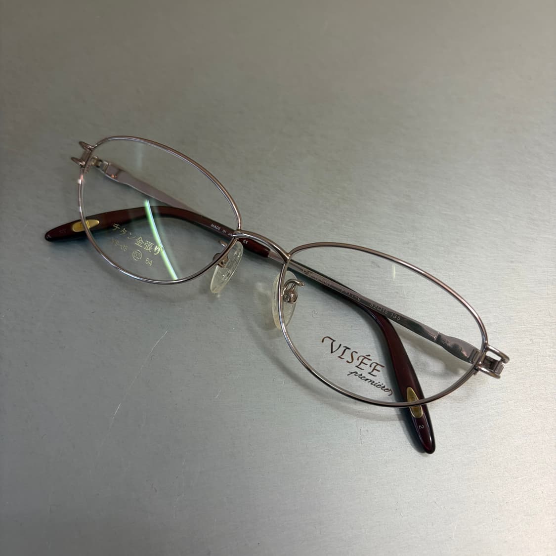 비제 프리미에르 VS-406 일본 제작 티타늄 금장 안경테 상품이미지3