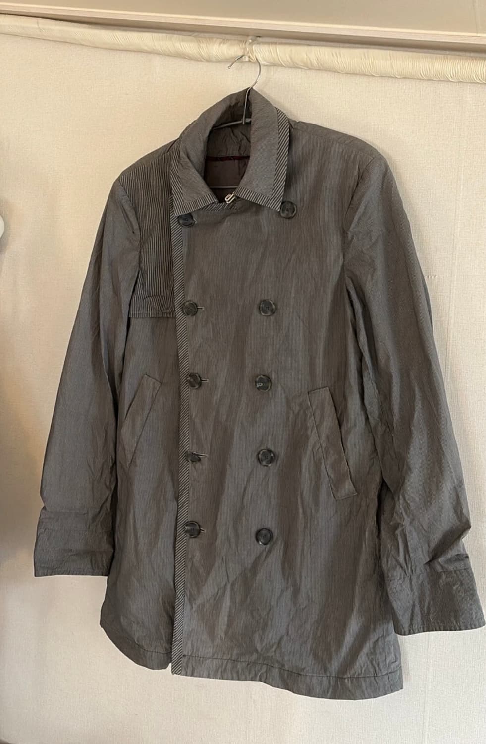 알렉산더 맥퀸 스트라이프 피코트 46 상품이미지1