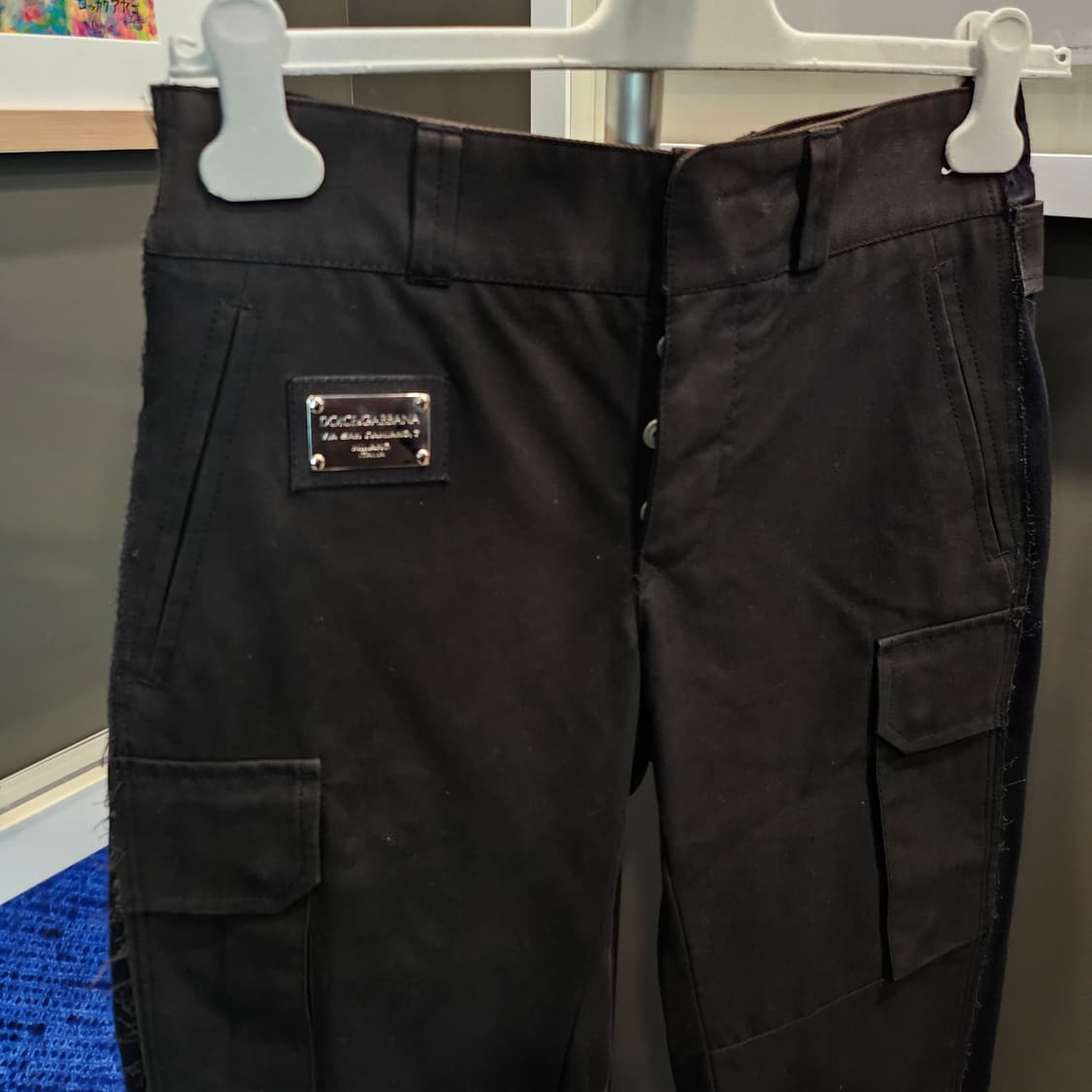 돌체앤가바나 메탈로고 카고 포켓 팬츠 상품이미지3