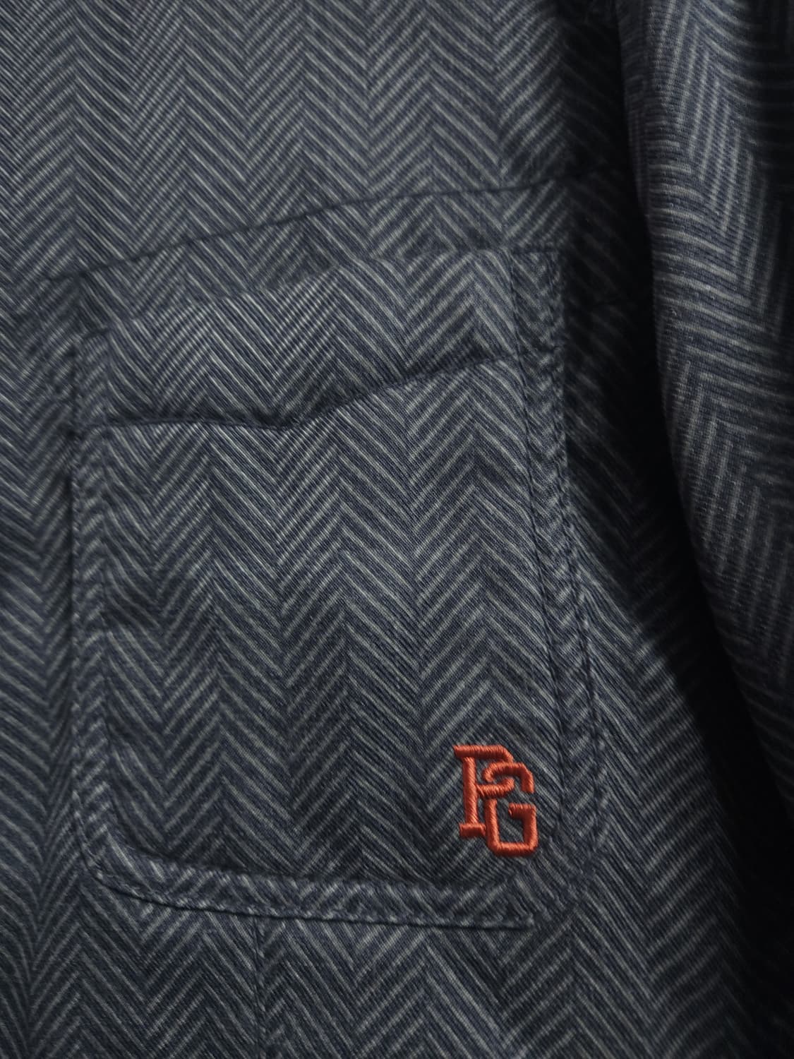 파리게이츠 골프 헤링본 오리털 점퍼, M 상품이미지2