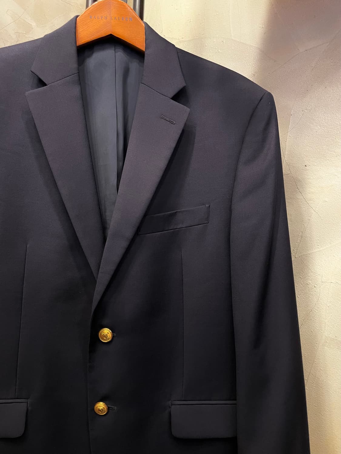 랄프로렌 남성 금장 울 자켓  상품이미지3