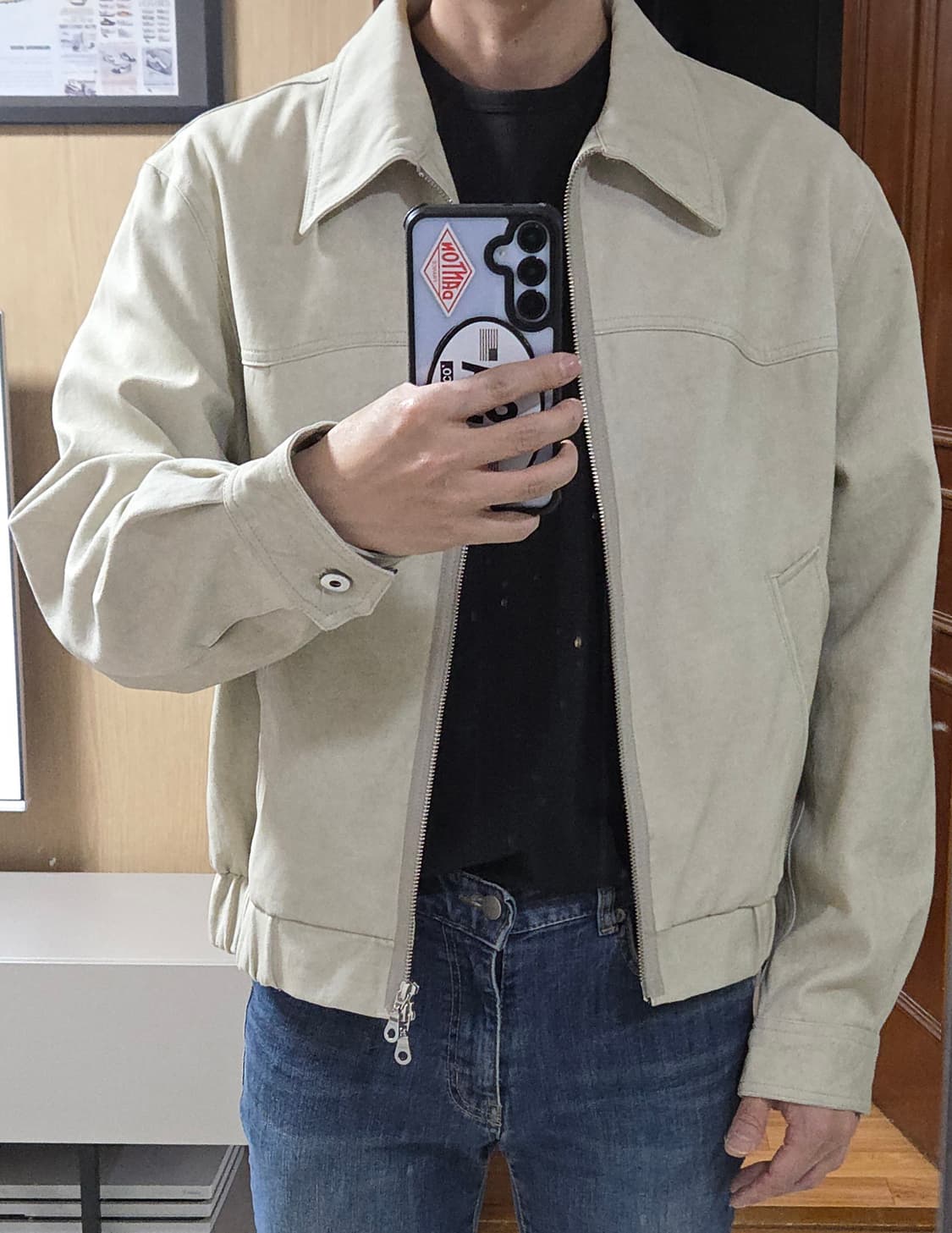 (착샷) 쿠어 웨스턴 오픈 업 집 점퍼 coor 상품이미지7