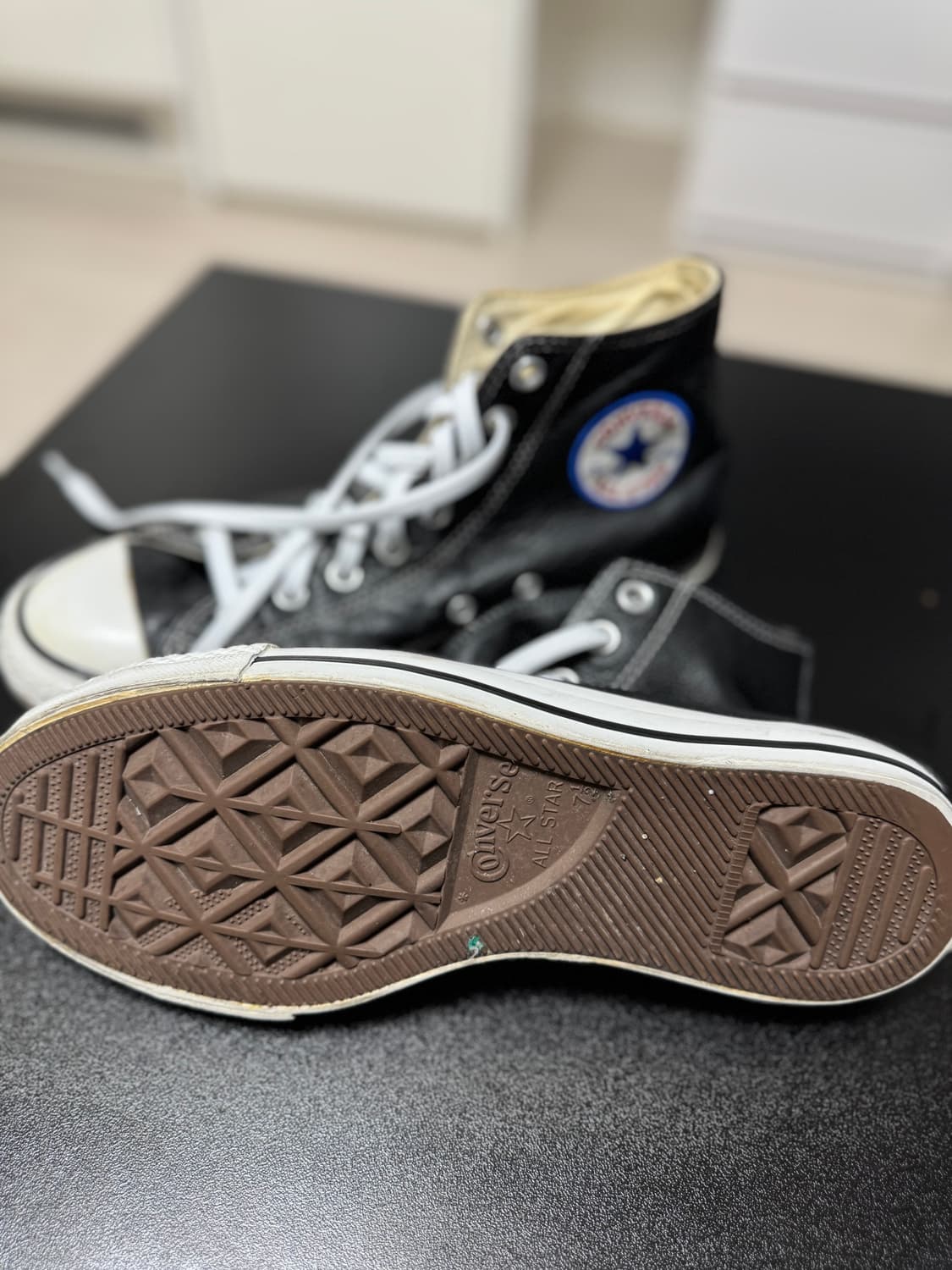 컨버스 올스타 하이  아이로봇 별주 가죽 스니커즈 270 상품이미지4