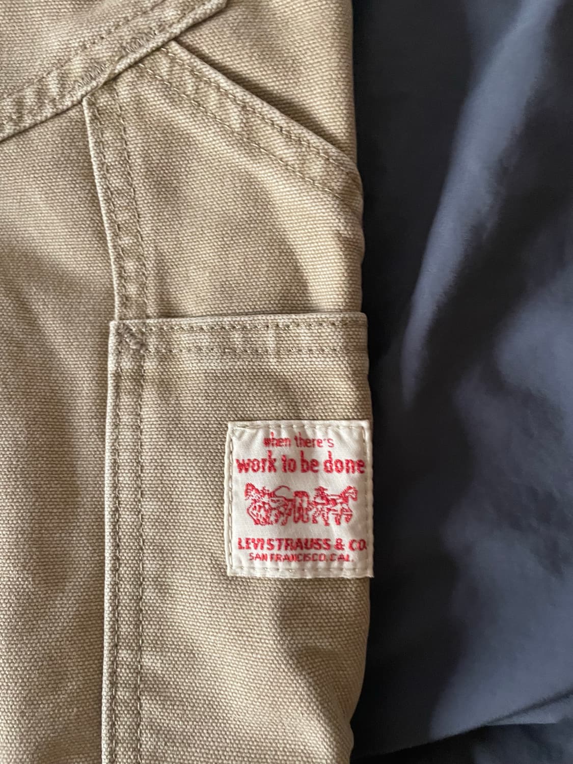 칸예 느낌 리바이스 더블니 상품이미지4