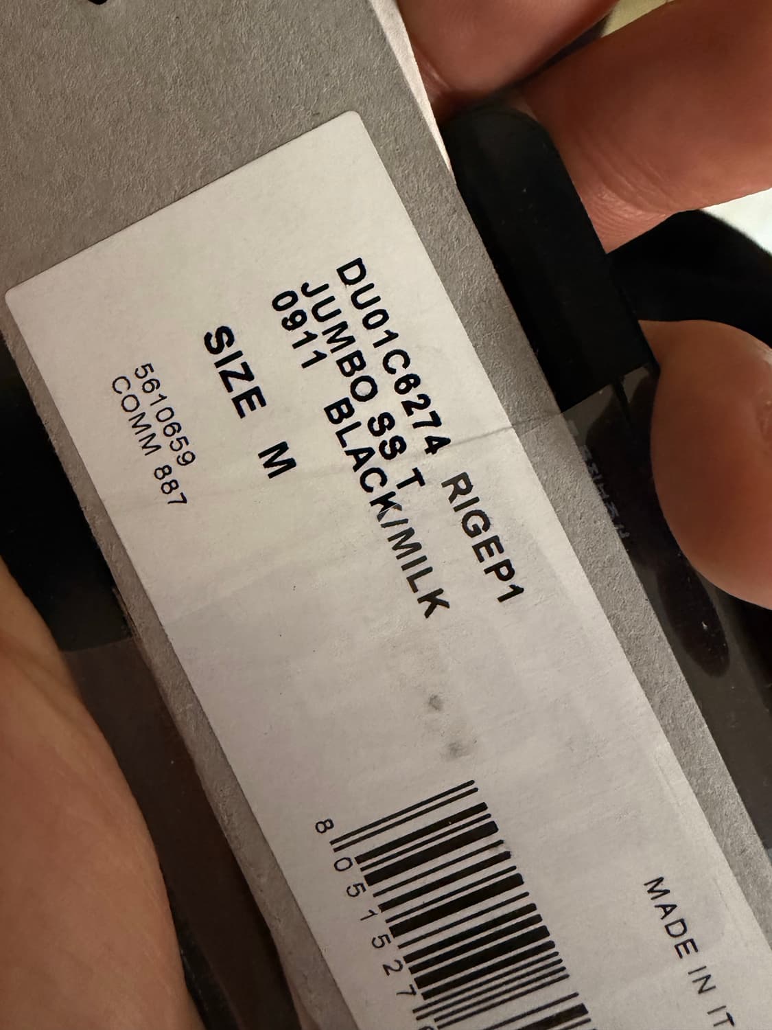 [M] 릭오웬스 다크쉐도우 점보티셔츠 상품이미지5