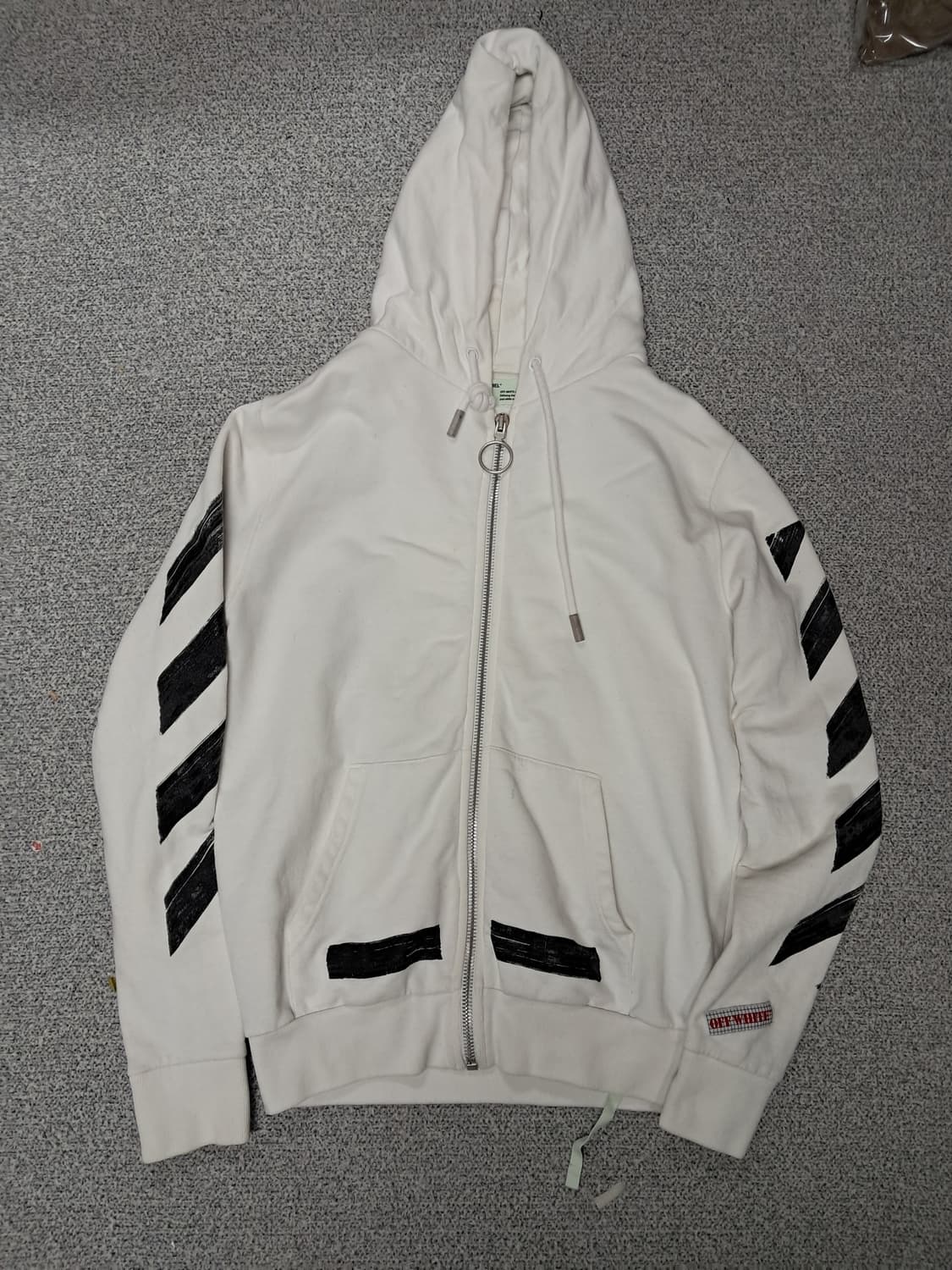 오프화이트  후드집업 상품이미지1