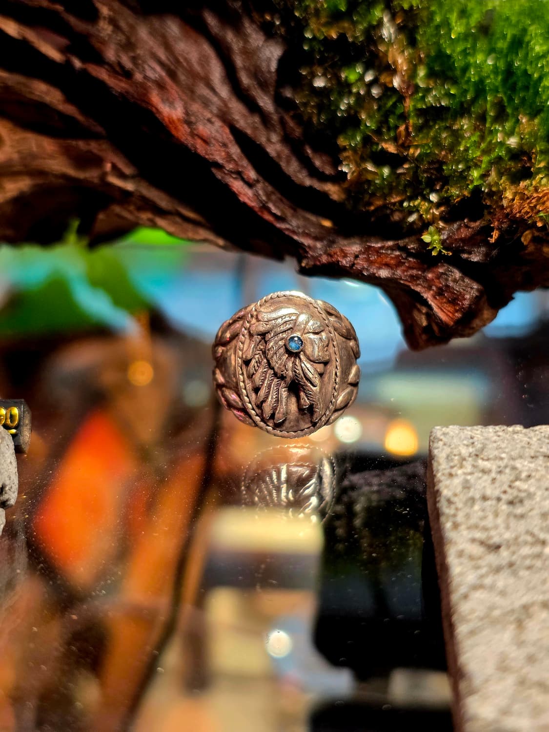 USA Vintage Silver925 Native Ring 상품이미지5