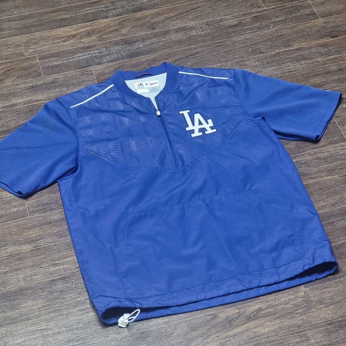 LA 다저스 마제스틱 반팔 바람막이 웜업 유니폼 95-100 상품이미지2