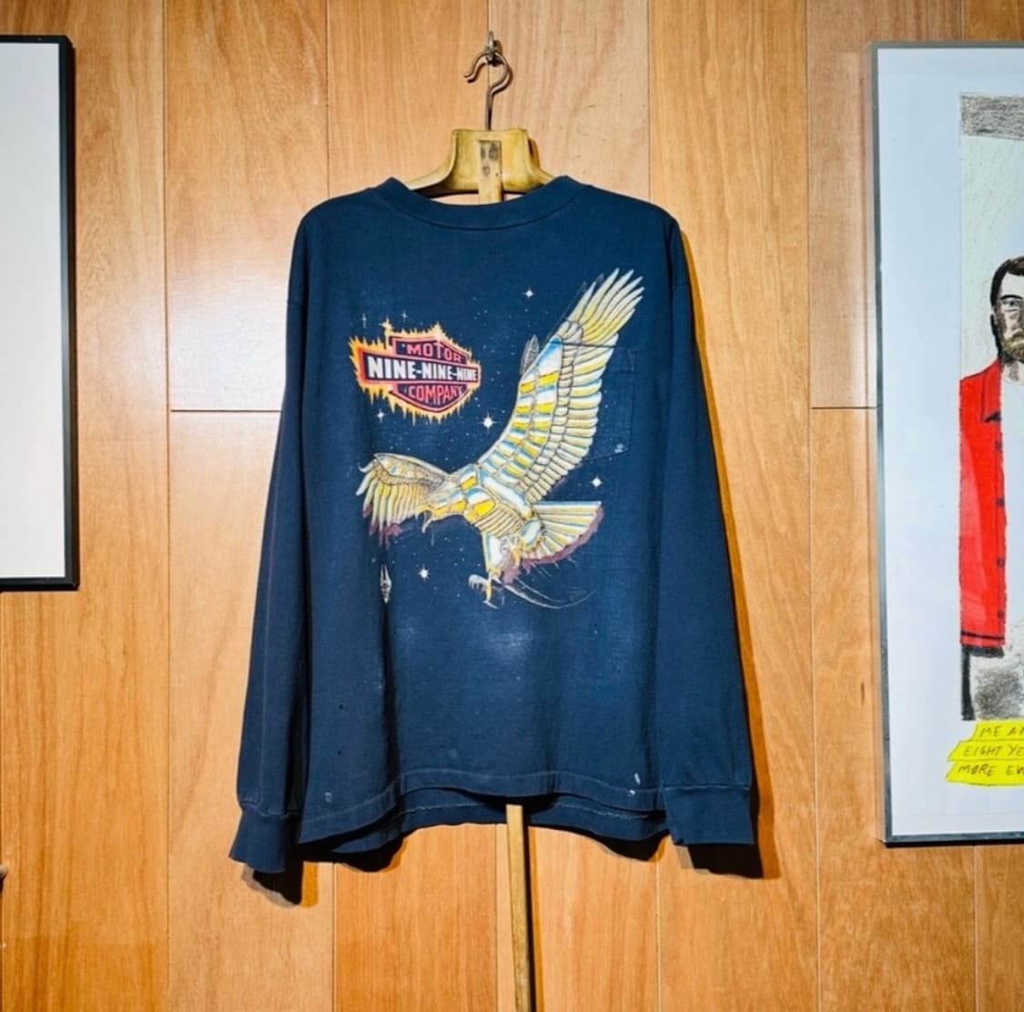 도넛리벤지 핑거프레스 w.nine Tubular tee  상품이미지1