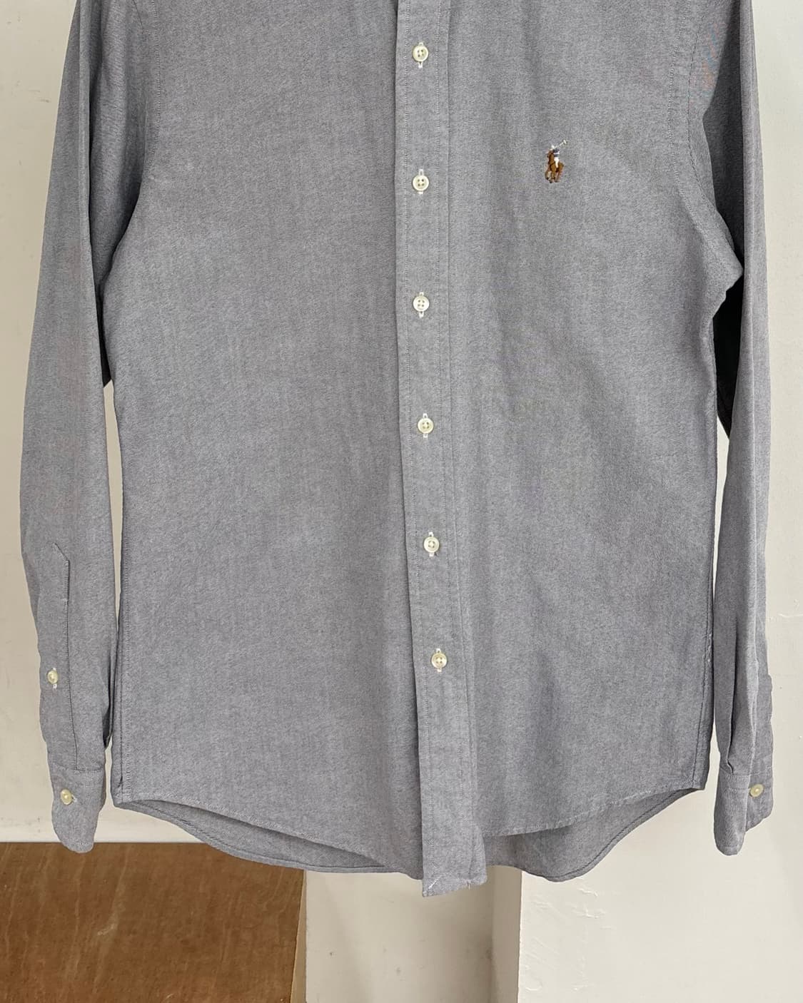 랄프 로렌 그레이 블루 옥스퍼드 셔츠 상품이미지5